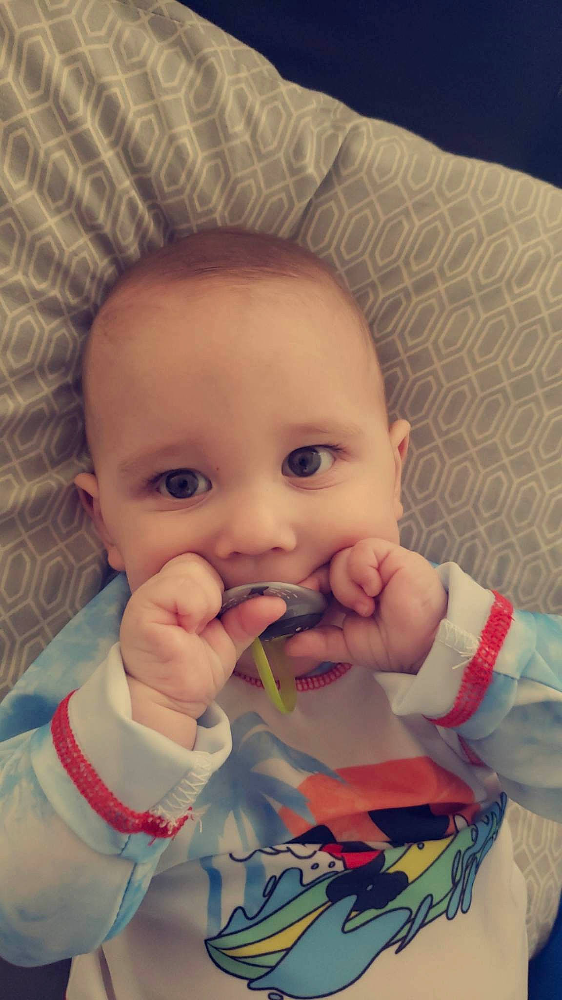 Enrique Oswald joined the competition — help win amazing prizes! baby, baby_toddler_clothing, cheek, chin, eye, eyebrow, eyelash, face, facial_expression, gesture, hairstyle, hand, head, iris, lip, mouth, nose, organ, person, skin