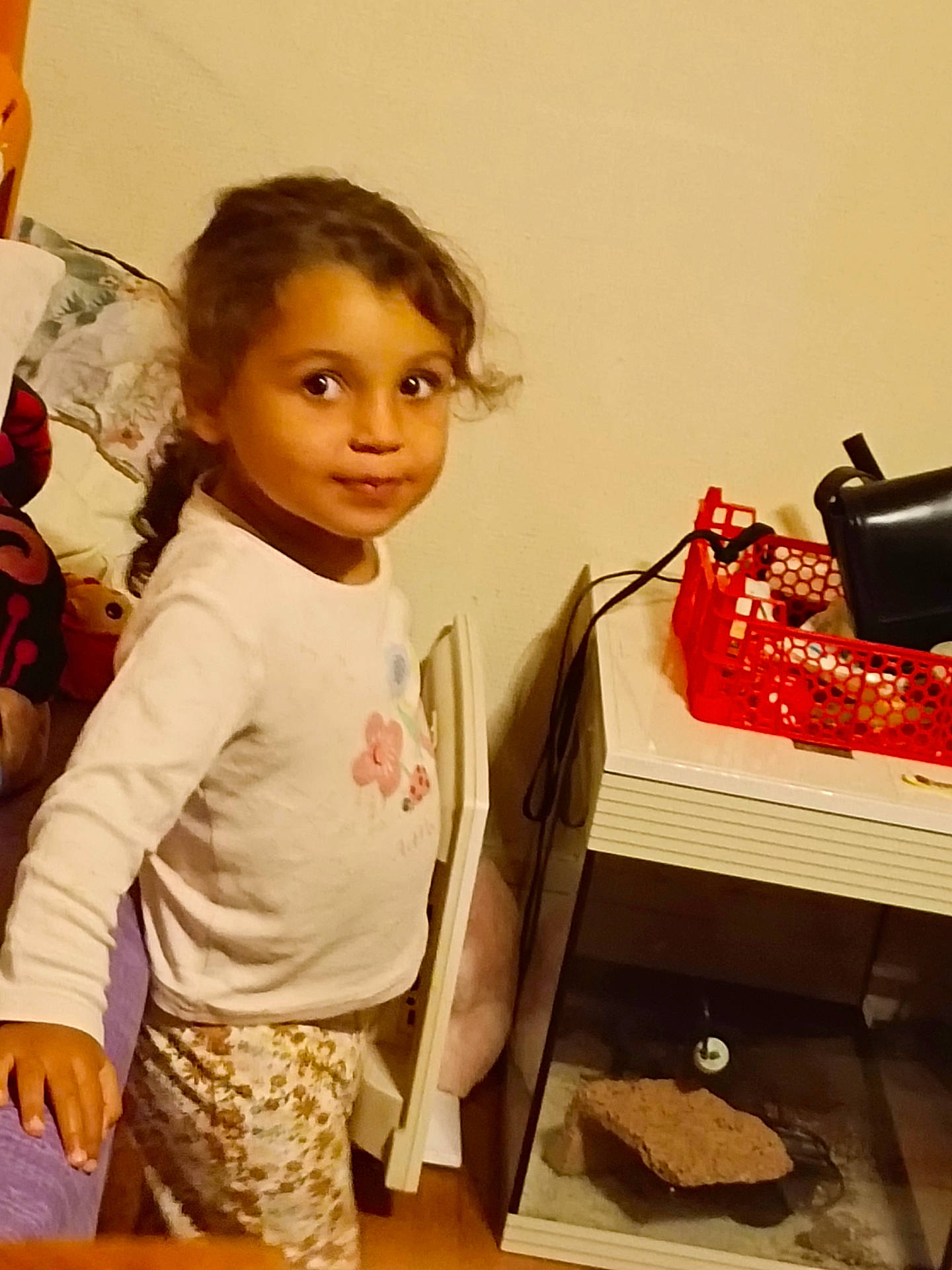 Aelis a rejoint le concours — aidez-le/la à gagner de superbes lots ! accessories, bag, bodypart, child, clothing, couch, face, female, finger, food, furniture, girl, hand, handbag, head, indoors, person, photography, portrait, sweets