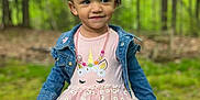 Leila joined the competition — help win amazing prizes! accessories, child, clothing, coat, dress, face, female, girl, happy, head, jacket, jeans, pants, person, photography, portrait, sitting, sleeve, smile, standing