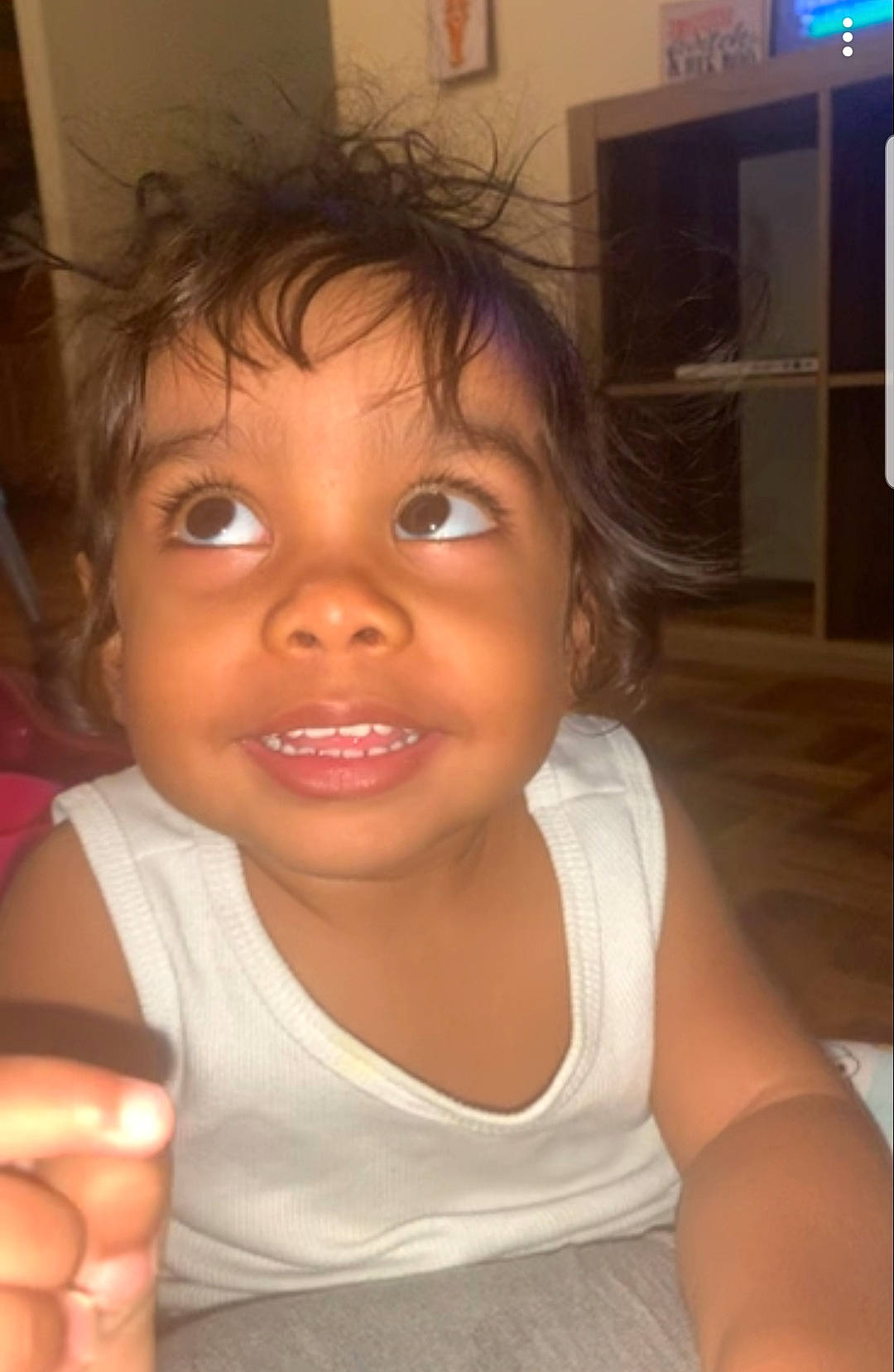 Ivyana joined the competition — help win amazing prizes! cheek, chin, ear, eye, eyebrow, eyelash, finger, forehead, gesture, hand, happy, iris, lip, mouth, muscle, nose, person, shoulder, skin, smile