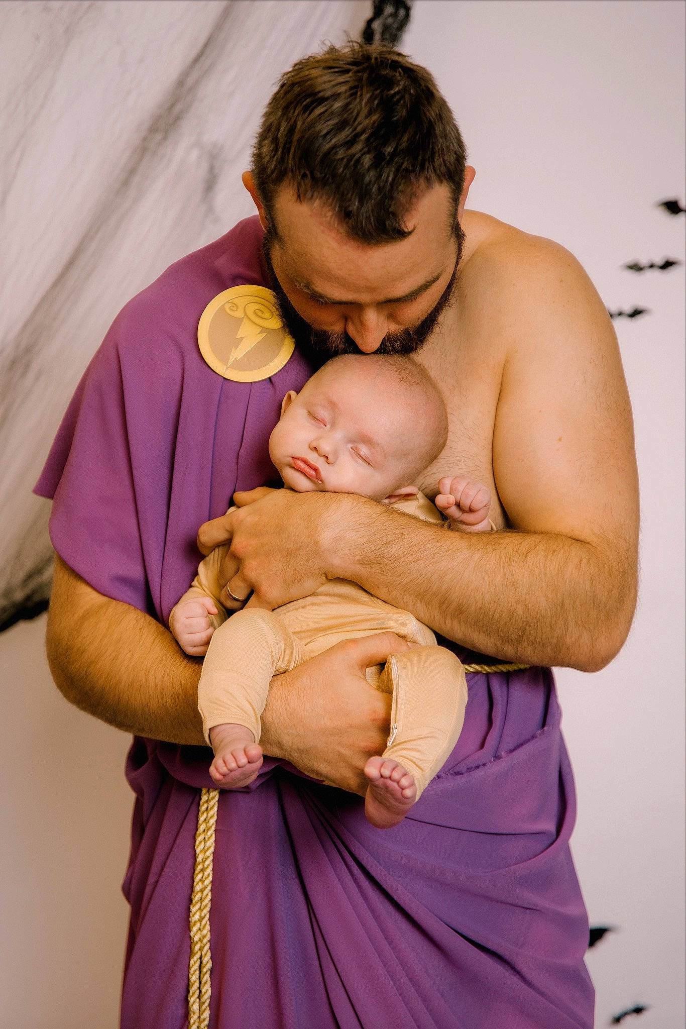 Bishop joined the competition — help win amazing prizes! abdomen, arm, baby, cheek, comfort, elbow, event, gesture, hand, happy, hug, jewellery, joint, love, magenta, person, pink, purple, sitting, stomach