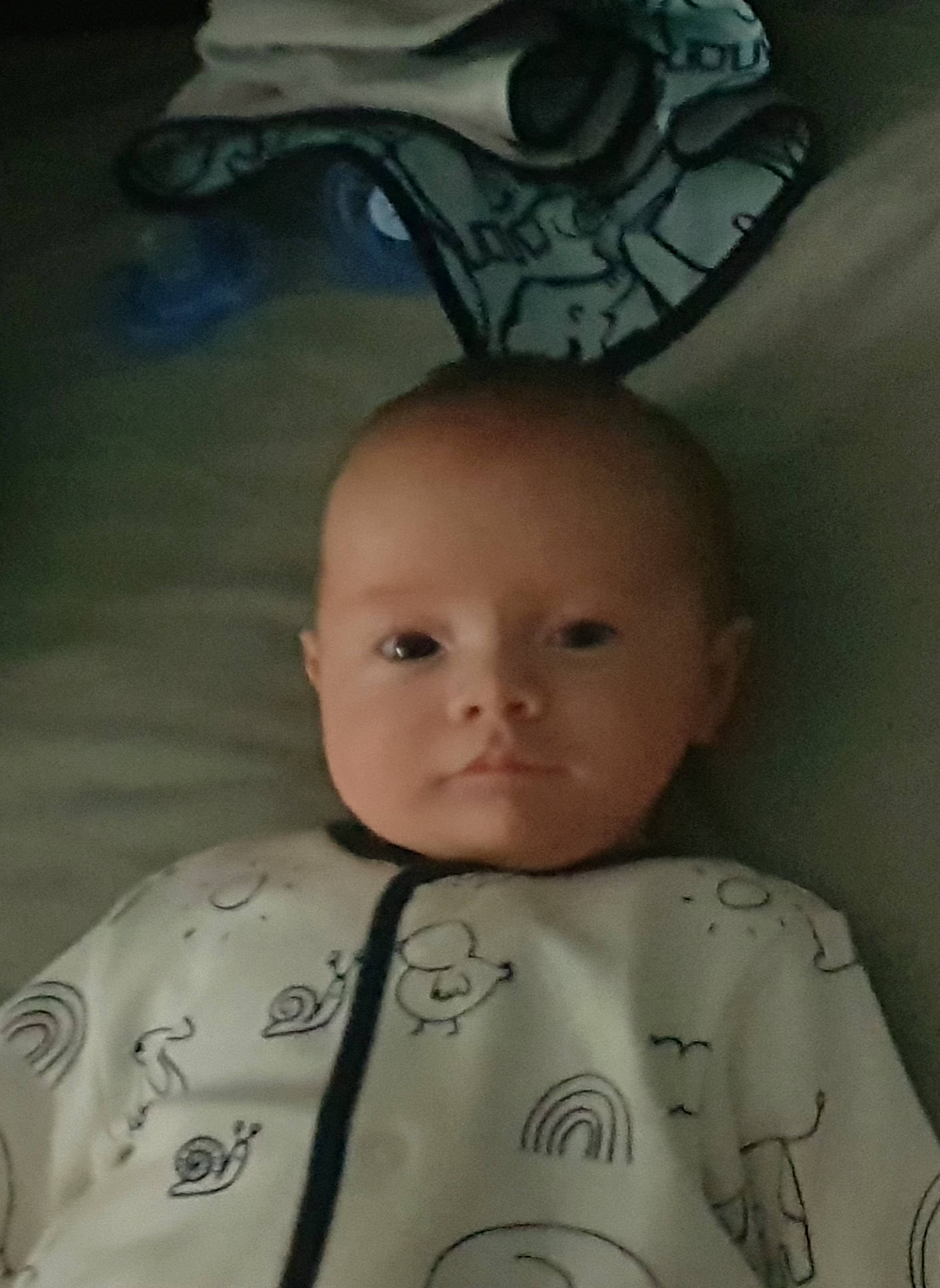 Keaton is registered to the contest to win money with this photo: baby, cheek, child, forehead, head, headgear, person, skin, toddler