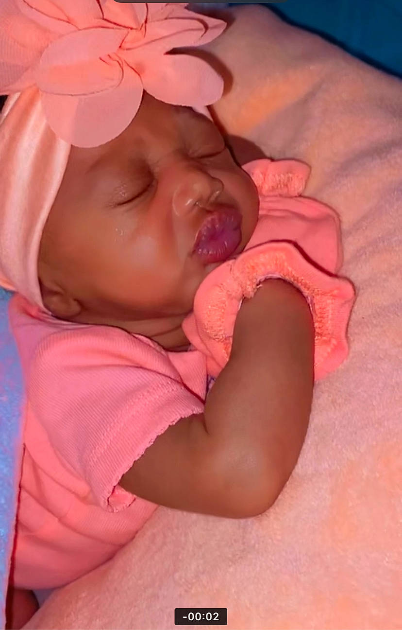 Khalanii joined the competition — help win amazing prizes! baby, baby_toddler_clothing, cheek, child, comfort, ear, eyelash, finger, gesture, happy, headgear, headwear, human_body, iris, lip, magenta, mouth, nose, person, pink