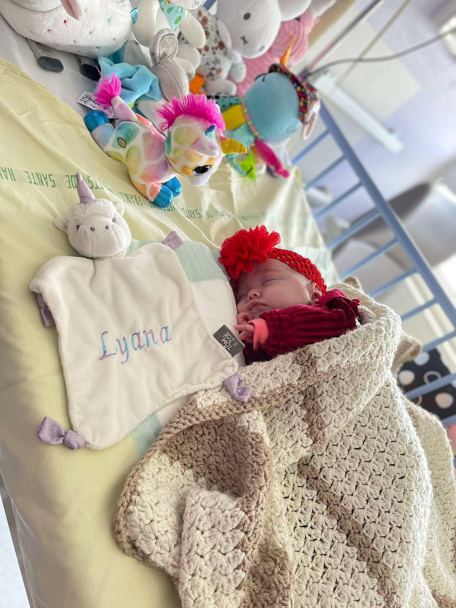 Lyana a rejoint le concours — aidez-le/la à gagner de superbes lots ! craft, event, fashion_accessory, fashion_design, fur, linens, magenta, needlework, outerwear, pattern, peach, person, pink, room, sleeve, textile, top, toy, wool, woolen