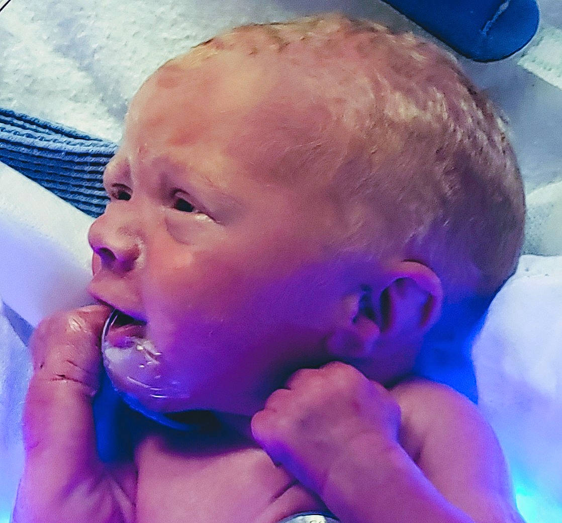 Bodhi joined the competition — help win amazing prizes! baby, cheek, child, chin, ear, eating, face, forehead, fun, head, mouth, neck, nose, person, skin, throat, toddler