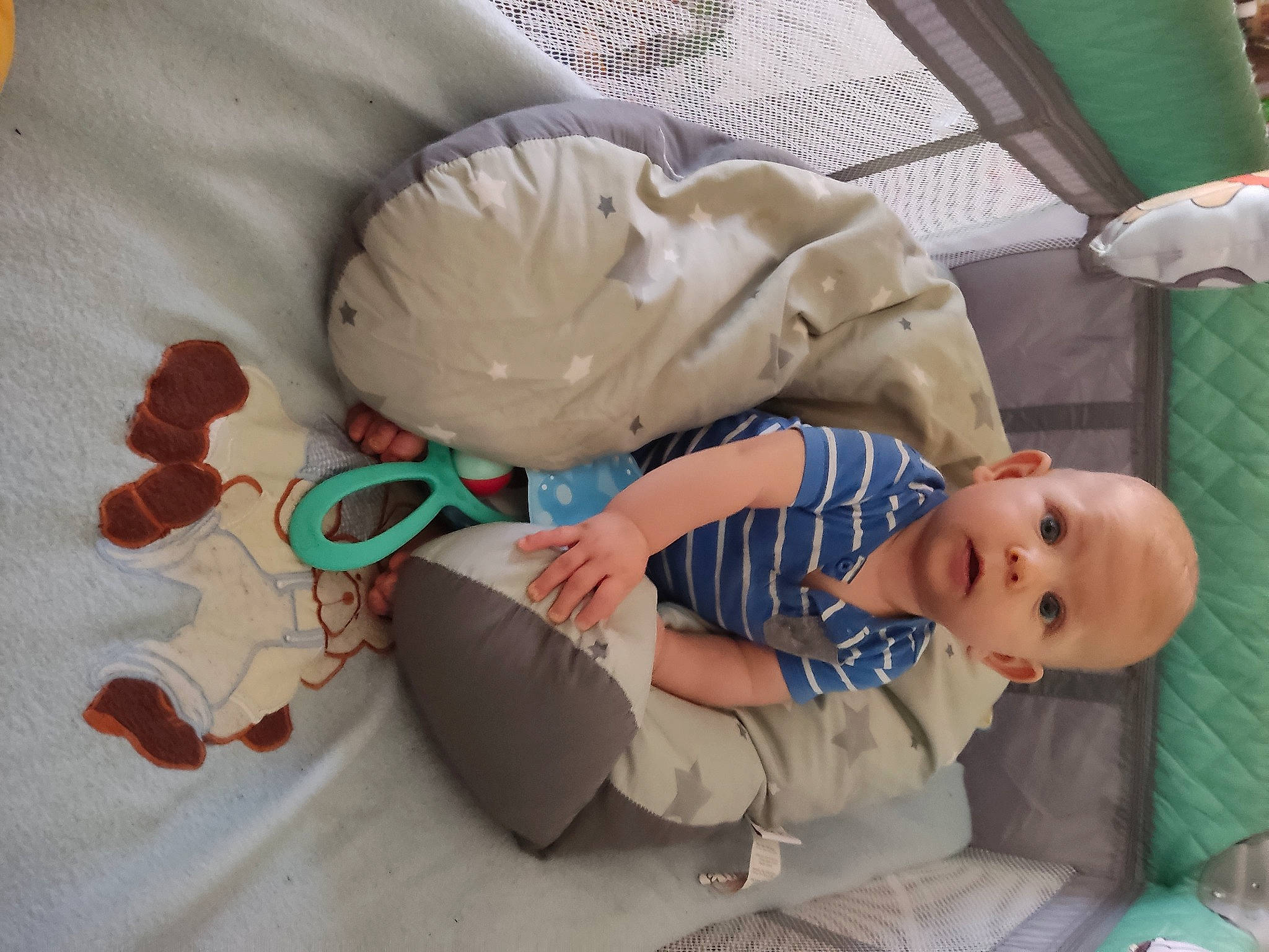 Mathis participe au concours pour gagner de l'argent avec cette photo : baby, baby_products, baby_safety, baby_sleeping, baby_toddler_clothing, bed, bedding, bedtime, birth, blanket, child, comfort, hat, infant_bed, linens, nap, person, room, sitting, sleep