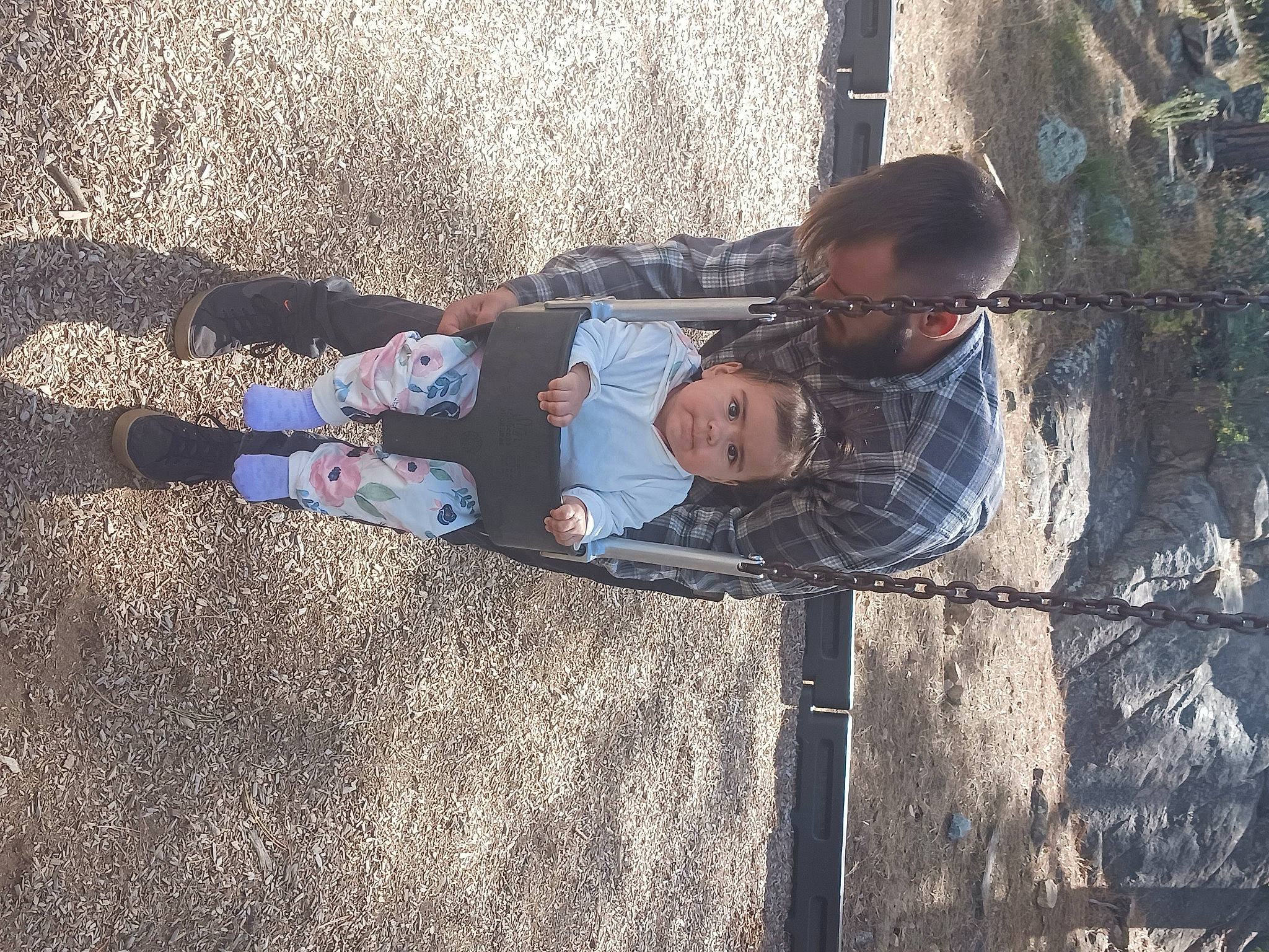 Rosie joined the competition — help win amazing prizes! child, denim, eyewear, fun, grass, leisure, person, shadow, smile, soil, toddler, tree, walking_shoe, wood, woody_plant