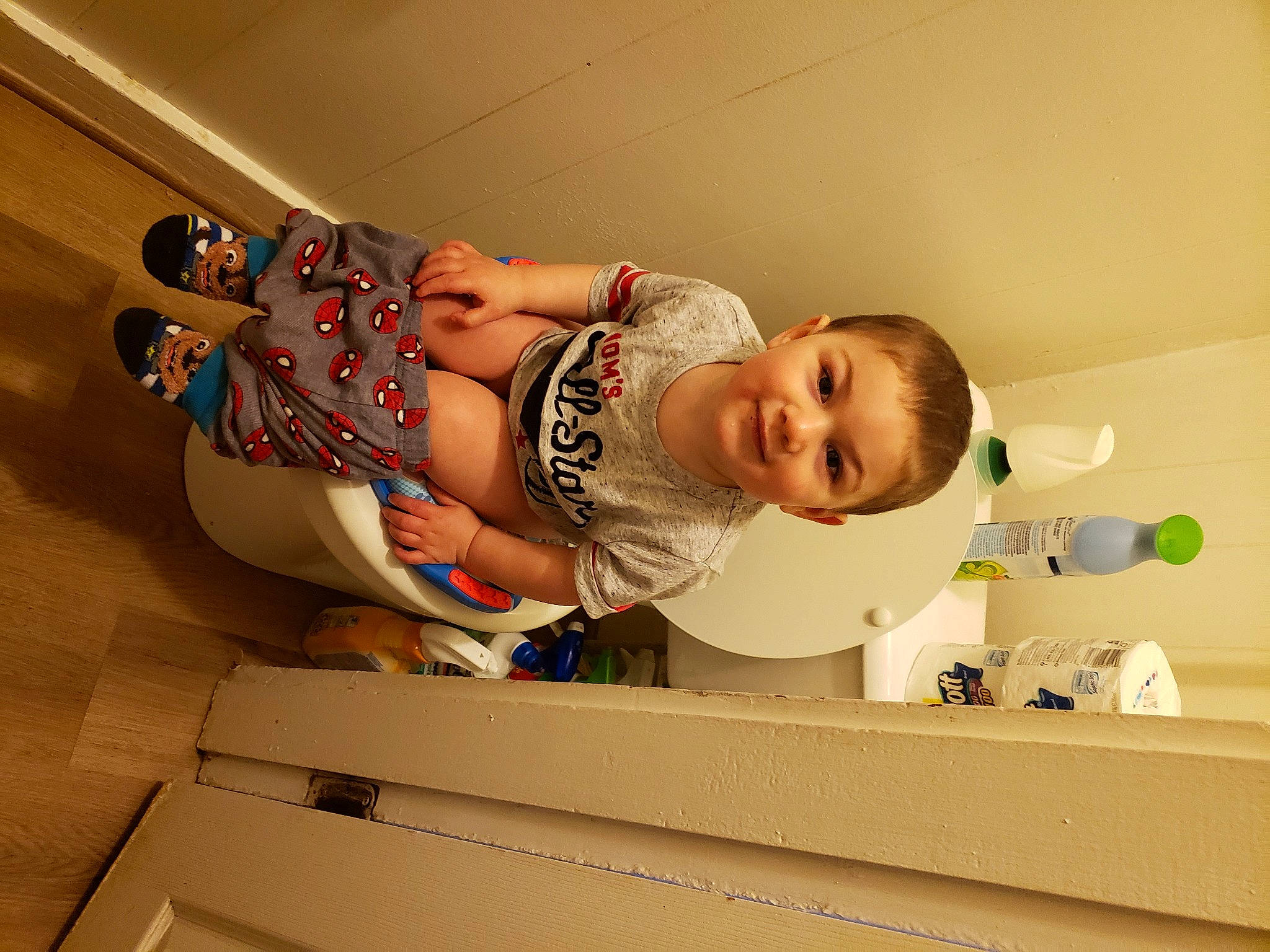 James is registered to the contest to win money with this photo: arm, baby, child, ear, joy, person, toddler