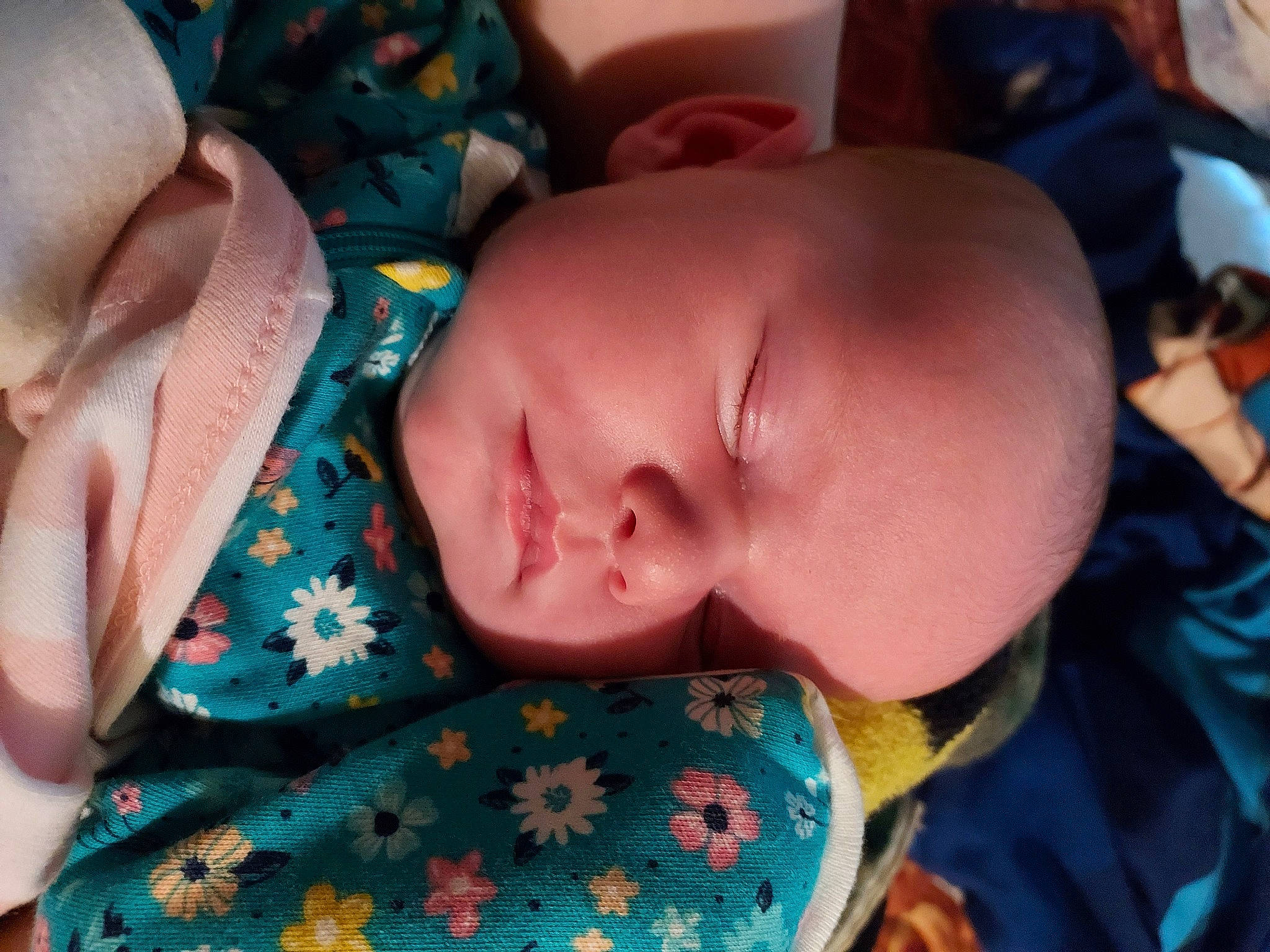 Zoey joined the competition — help win amazing prizes! baby, baby_sleeping, baby_toddler_clothing, cheek, child, chin, comfort, eye, eyebrow, eyelash, finger, forehead, iris, lip, mouth, neck, nose, person, skin, textile