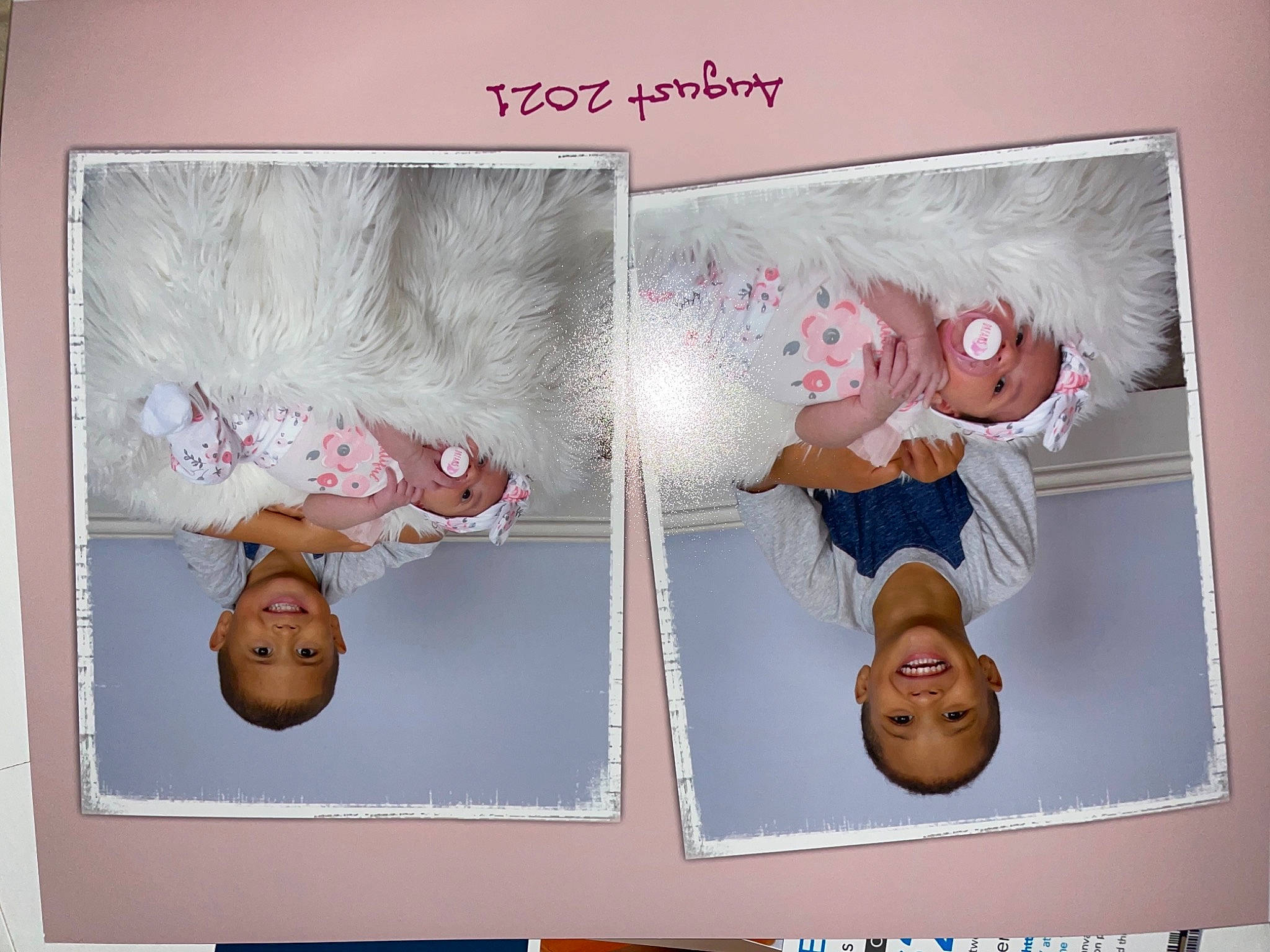 Lovee is registered to the contest to win money with this photo: art, baby, baby_toddler_clothing, child, creative_arts, font, gesture, happy, joy, paper, pattern, person, pink, rectangle, room, smile, textile, toddler, visual_arts