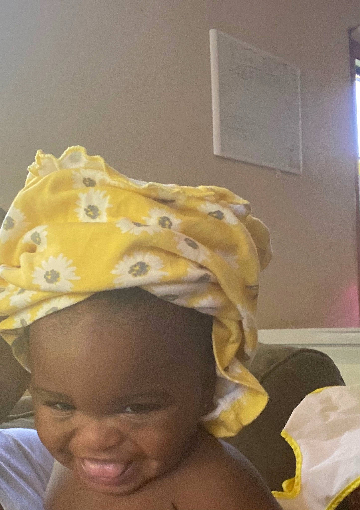 Dmariah joined the competition — help win amazing prizes! baby, baby_products, cap, child, event, fashion_accessory, fun, hair_accessory, happy, headgear, headpiece, joy, leisure, mouth, person, personal_protective_equipment, room, smile, toddler, visual_arts