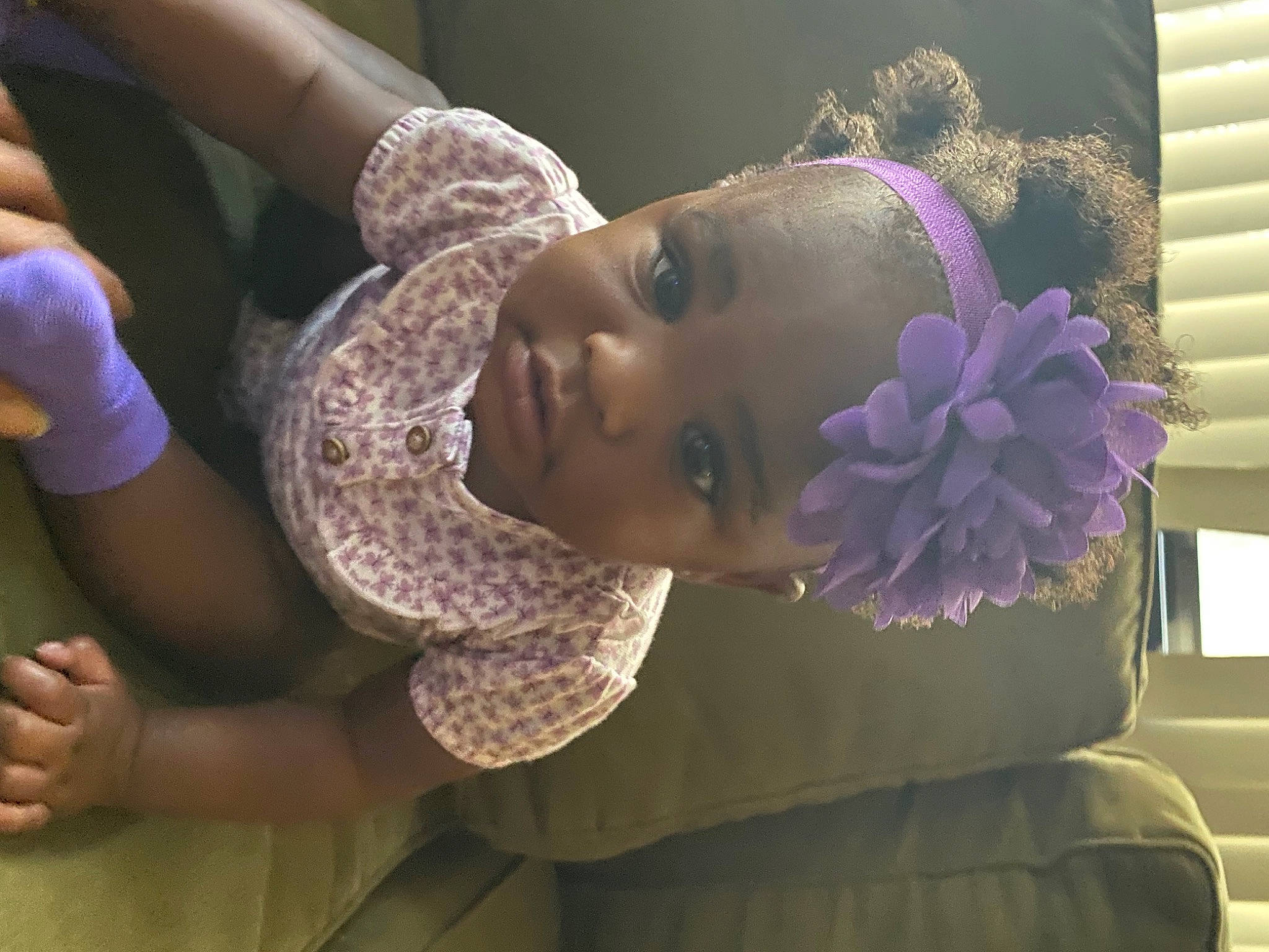 Dmariah joined the competition — help win amazing prizes! arm, couch, elbow, eyelash, finger, fun, hand, happy, headgear, headpiece, neck, person, petal, purple, skin, sunglasses, textile, thumb, toddler, vertebrate