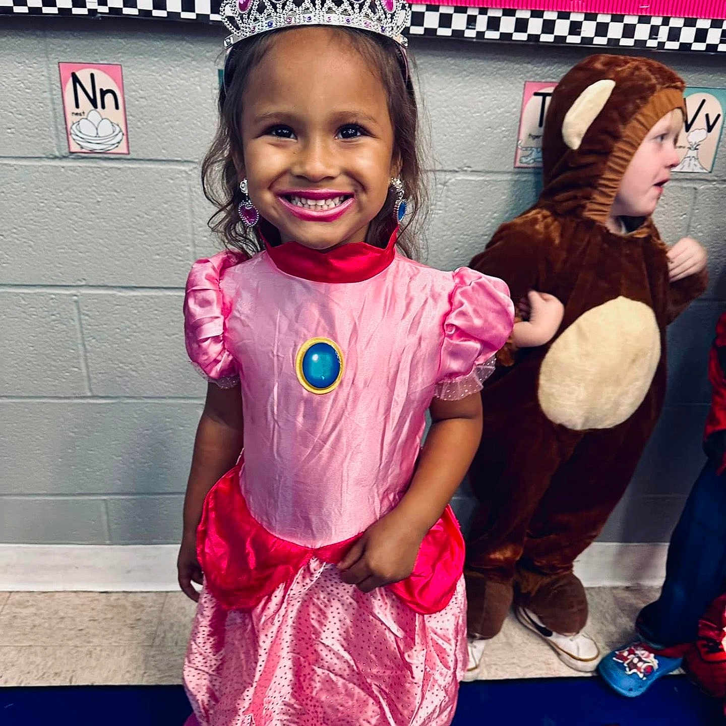 Emoree joined the competition — help win amazing prizes! accessories, adult, child, clothing, costume, crown, face, female, girl, happy, head, jewelry, person, photography, portrait, sleeve, smile, student, tiara, woman