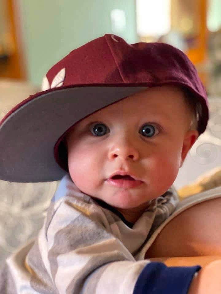 Kyler joined the competition — help win amazing prizes! baby, baseball_cap, cap, child, clothing, fashion_accessory, hat, headgear, headwear, person, skin, smile, sun_hat, toddler