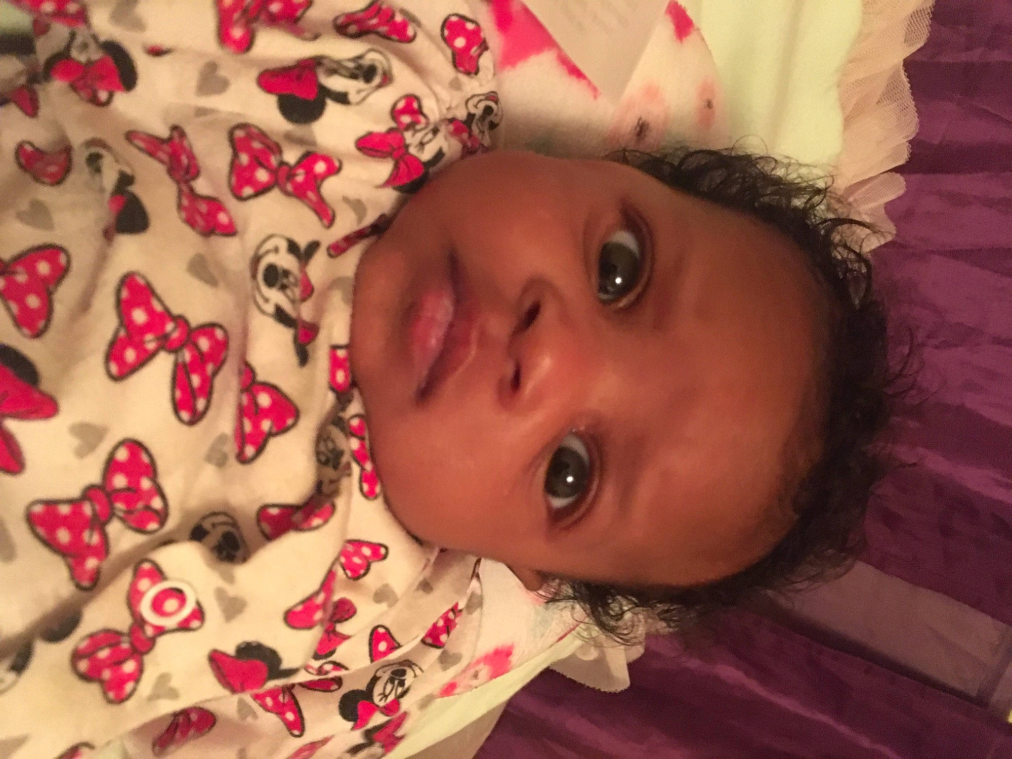 Kamoni joined the competition — help win amazing prizes! baby, baby_toddler_clothing, cheek, child, close_up, eye, eyebrow, eyelash, forehead, iris, linens, lip, person, pink, skin, textile, toddler