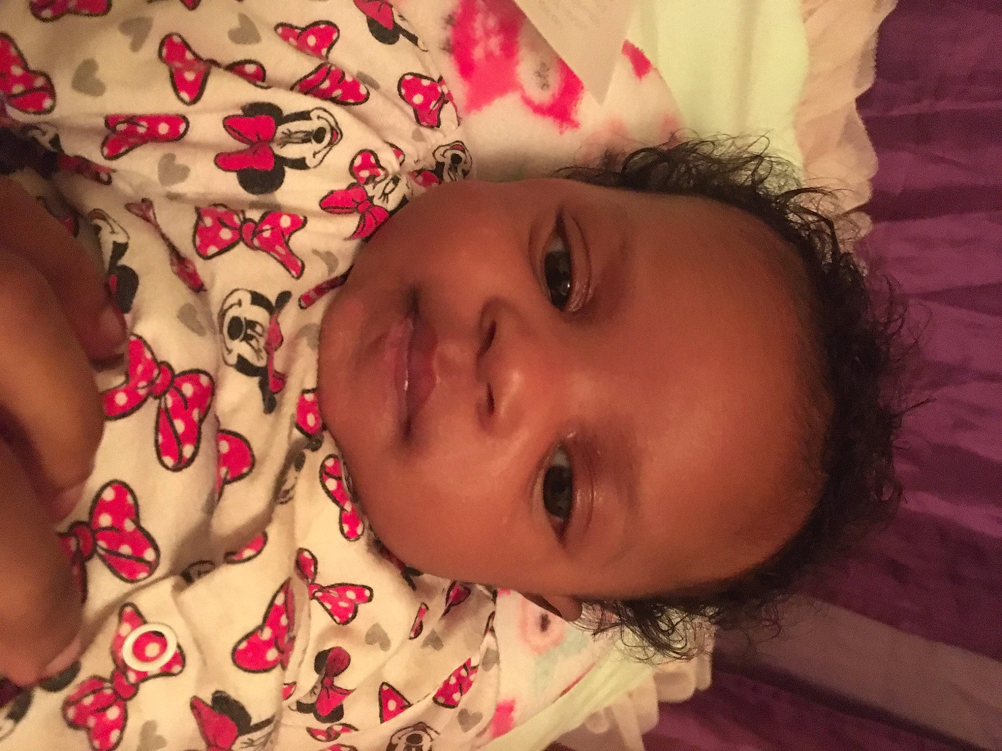 Kamoni joined the competition — help win amazing prizes! baby, baby_toddler_clothing, beauty, cheek, child, chin, eyebrow, eyelash, forehead, iris, linens, lip, organ, person, pink, skin, toddler