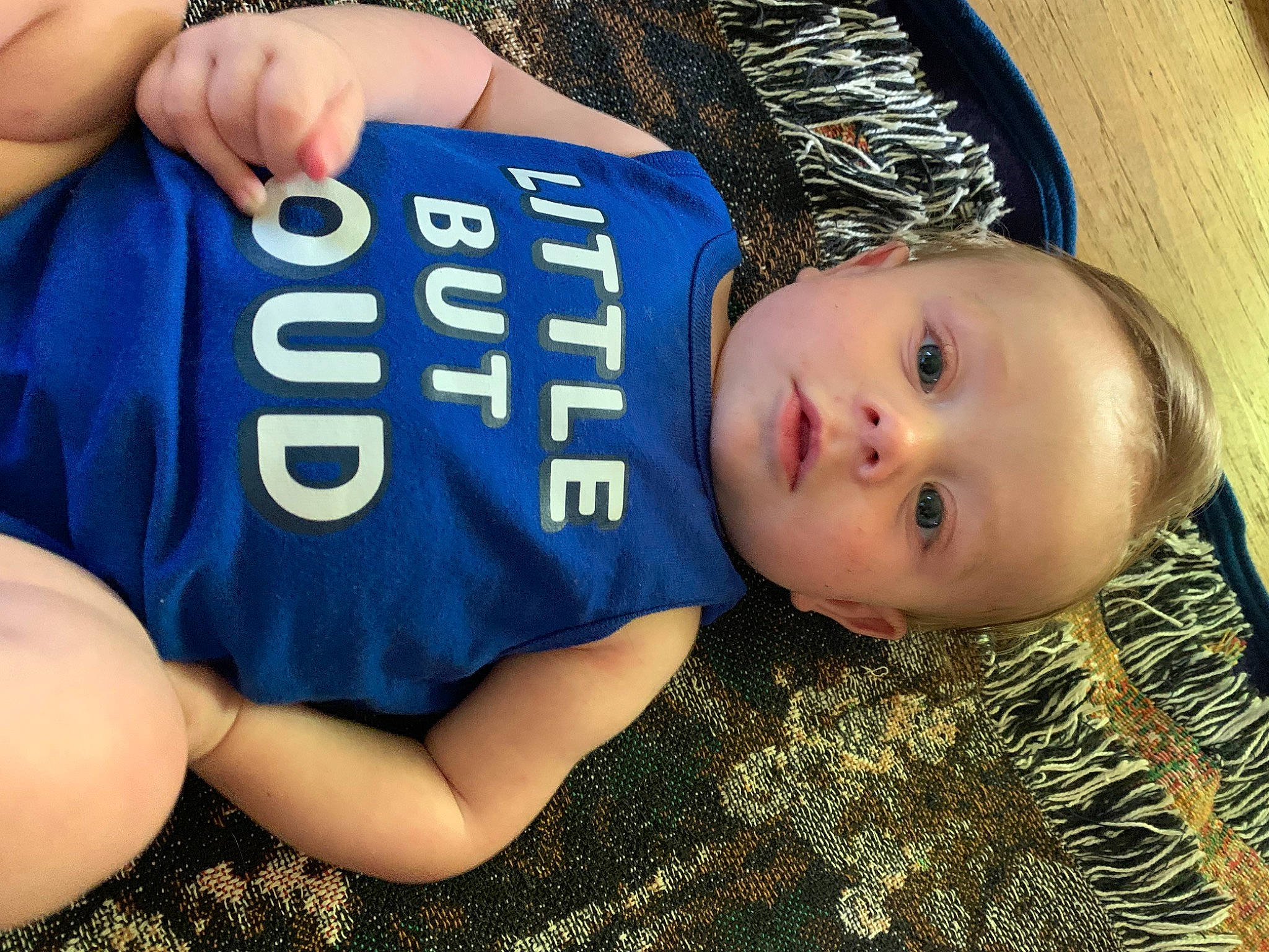 Colt joined the competition — help win amazing prizes! baby_toddler_clothing, child, cool, elbow, electric_blue, font, fun, gesture, grass, happy, jersey, nail, pattern, person, personal_protective_equipment, player, sportswear, t_shirt, thigh, thumb