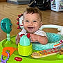 Denim is registered to the contest to win money with this photo: baby, balloon, clothing, couch, cream, cutlery, dessert, face, food, furniture, happy, head, icing, person, photography, portrait, spoon, t_shirt, table, toy