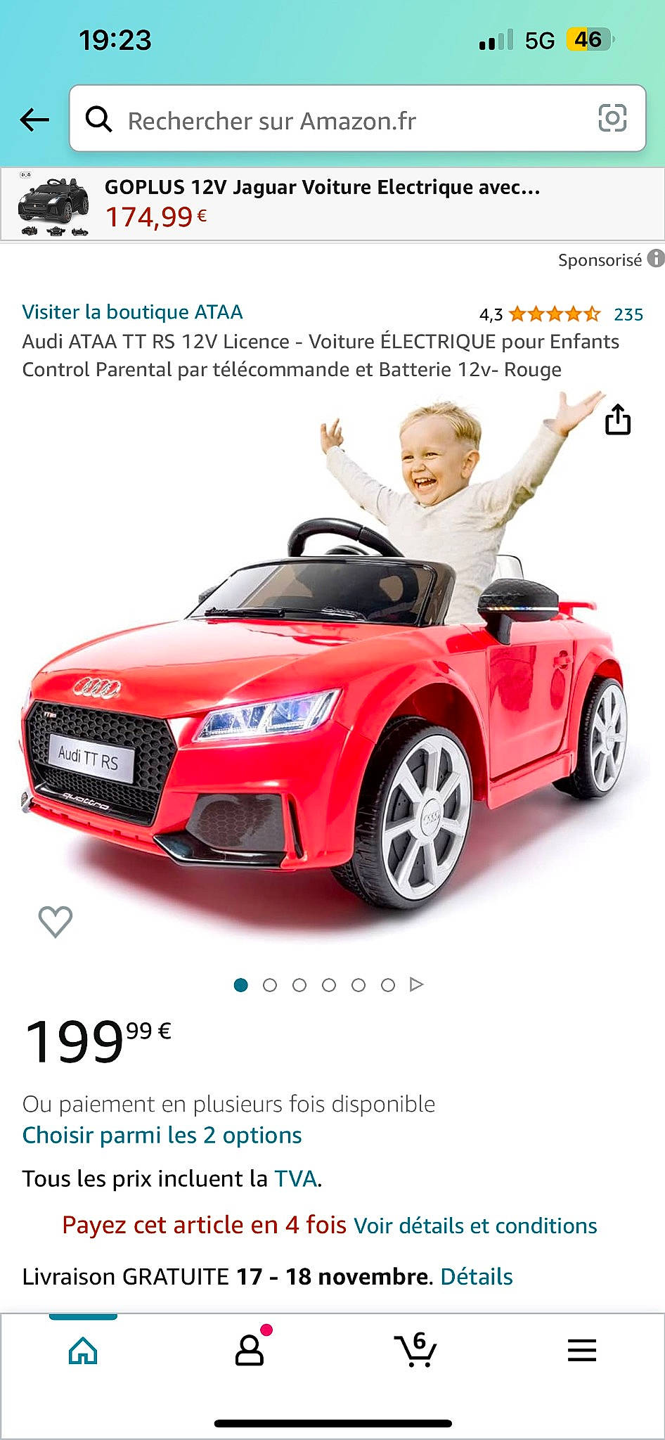 Camille participe au concours pour gagner de l'argent avec cette photo : alloy_wheel, automotive_design, automotive_exterior, automotive_lighting, automotive_mirror, automotive_tire, bumper, car, fender, grille, headlamp, hood, joy, motor_vehicle, person, personal_luxury_car, tire, travel, vehicle, vehicle_door