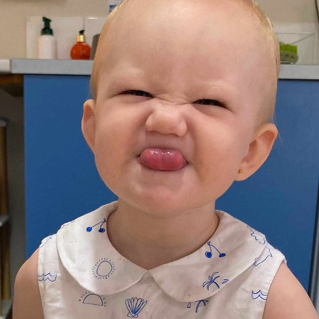 Olivia is registered to the contest to win money with this photo: accessories, baby, babylaughing, bodypart, crying, face, frown, happy, head, jewelry, laughing, mouth, necklace, person, photography, portrait, sad, shoulder, smile