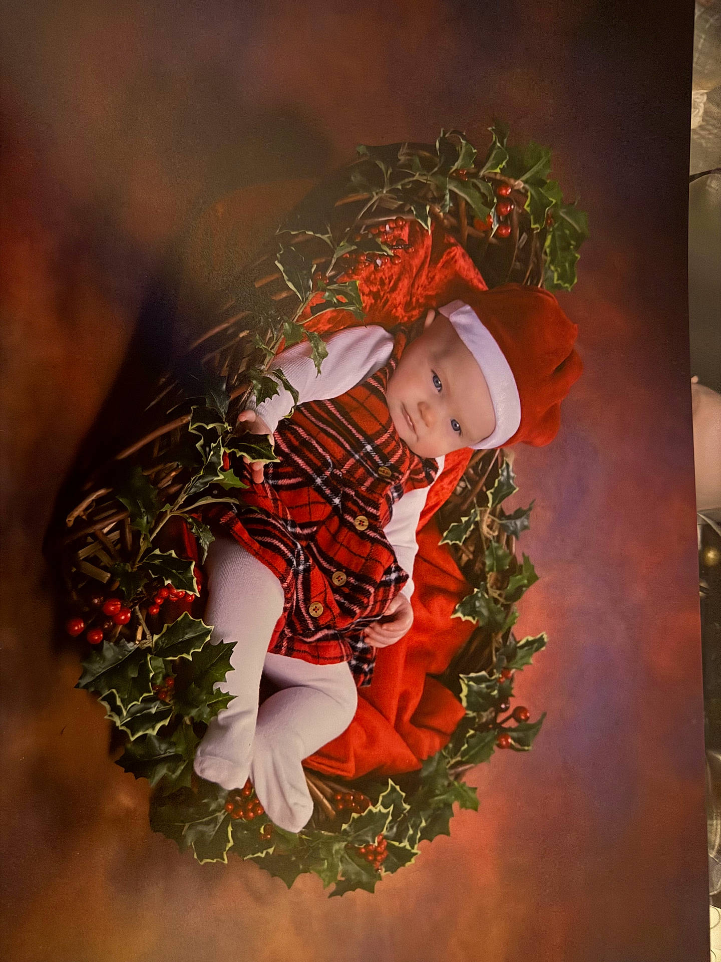 baby, bonnet, cap, clothing, costume, dress, face, festival, flower, flowerarrangement, flowerbouquet, hat, head, hood, leaf, person, photography, plant, portrait, wreath
