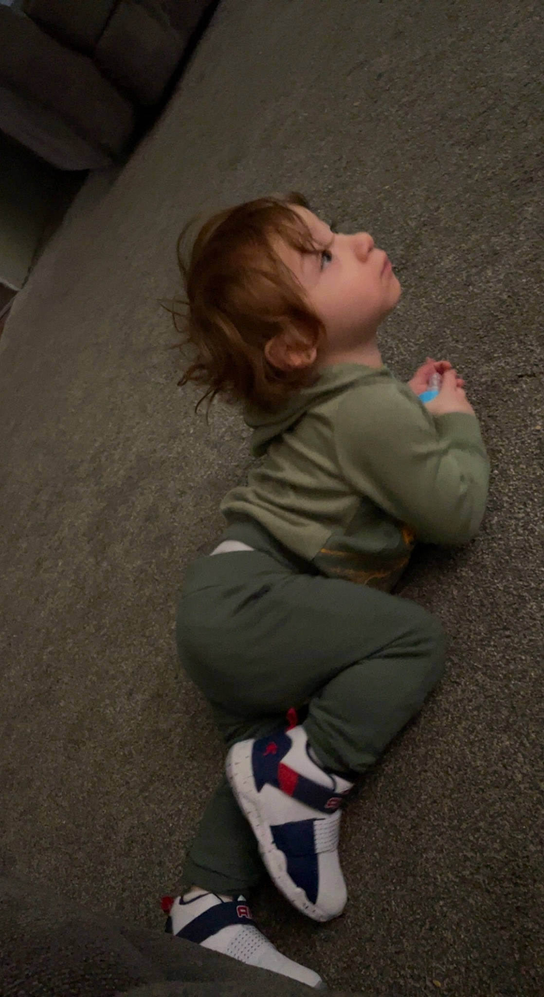 Thiago joined the competition — help win amazing prizes! baby, baby_toddler_clothing, carmine, cheek, child, comfort, floor, flooring, fun, head, human_leg, joint, knee, leg, person, sitting, sleeve, sock, t_shirt, toddler