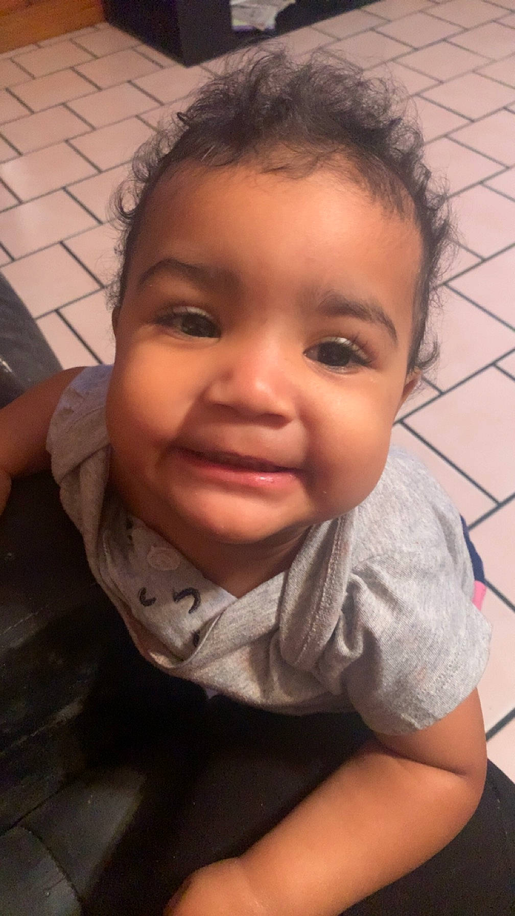 Amelia joined the competition — help win amazing prizes! baby_toddler_clothing, cheek, chin, eye, eyebrow, eyelash, flash_photography, forehead, fun, gesture, happy, iris, jaw, joy, lip, mouth, neck, nose, person, skin