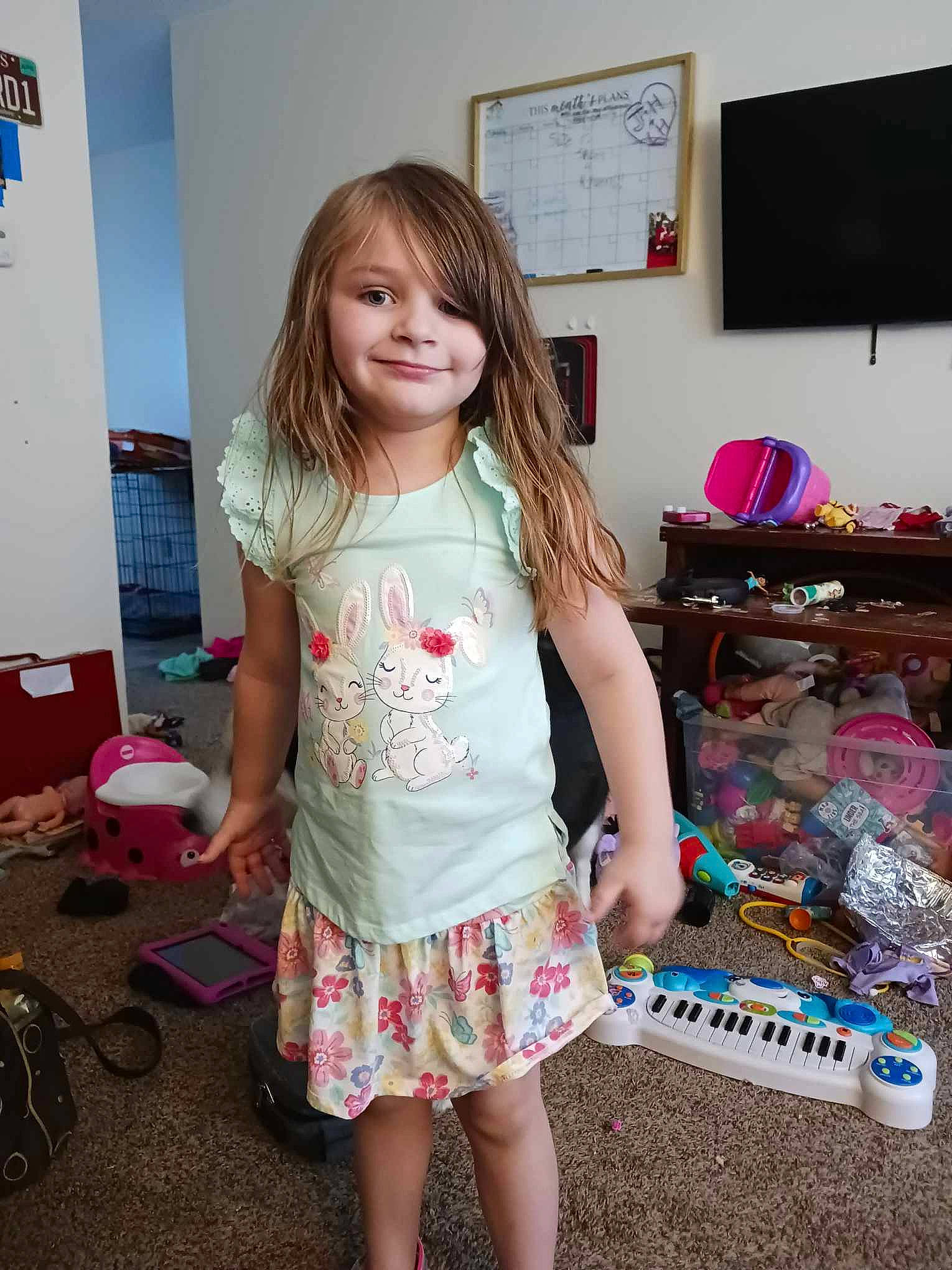 Ryver joined the competition — help win amazing prizes! chair, child, clothing, event, fashion_design, fun, happy, holiday, human_leg, joy, magenta, pattern, person, pink, room, shorts, sleeve, smile, t_shirt, television