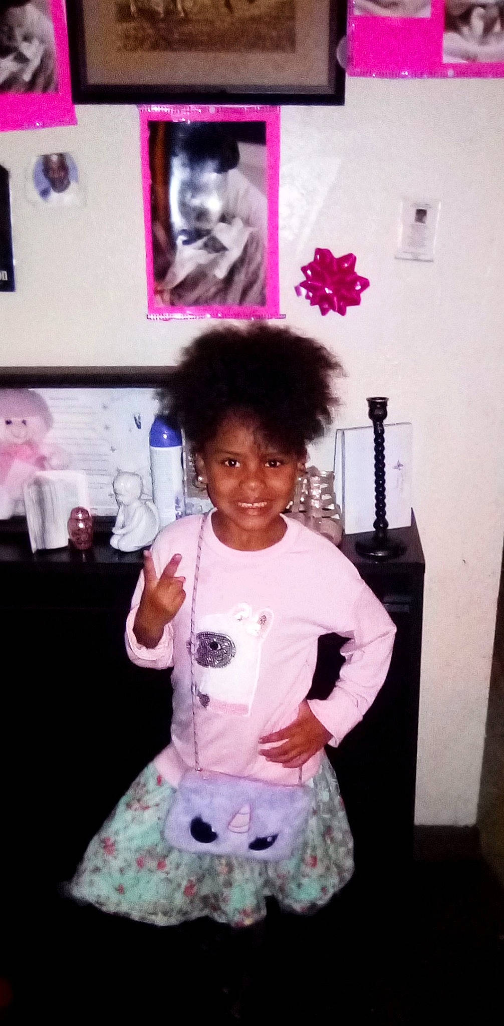 Analia is registered to the contest to win money with this photo: child, costume, joy, person, pink, smile, toddler