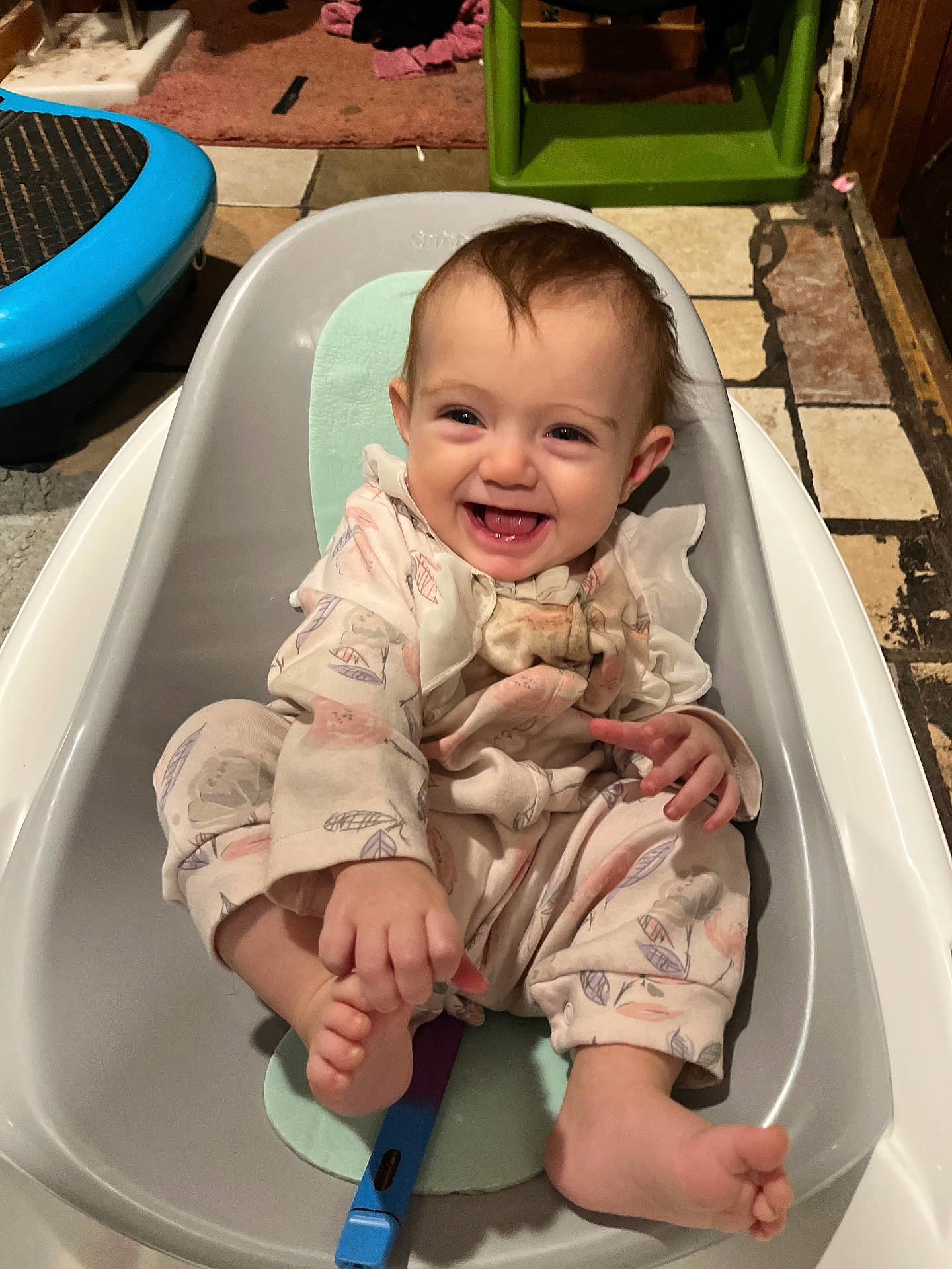 Amara joined the competition — help win amazing prizes! baby, bathing, bathtub, bodypart, cutlery, face, finger, hand, happy, head, indoors, laughing, person, photography, plant, playarea, portrait, smile, spoon, tub