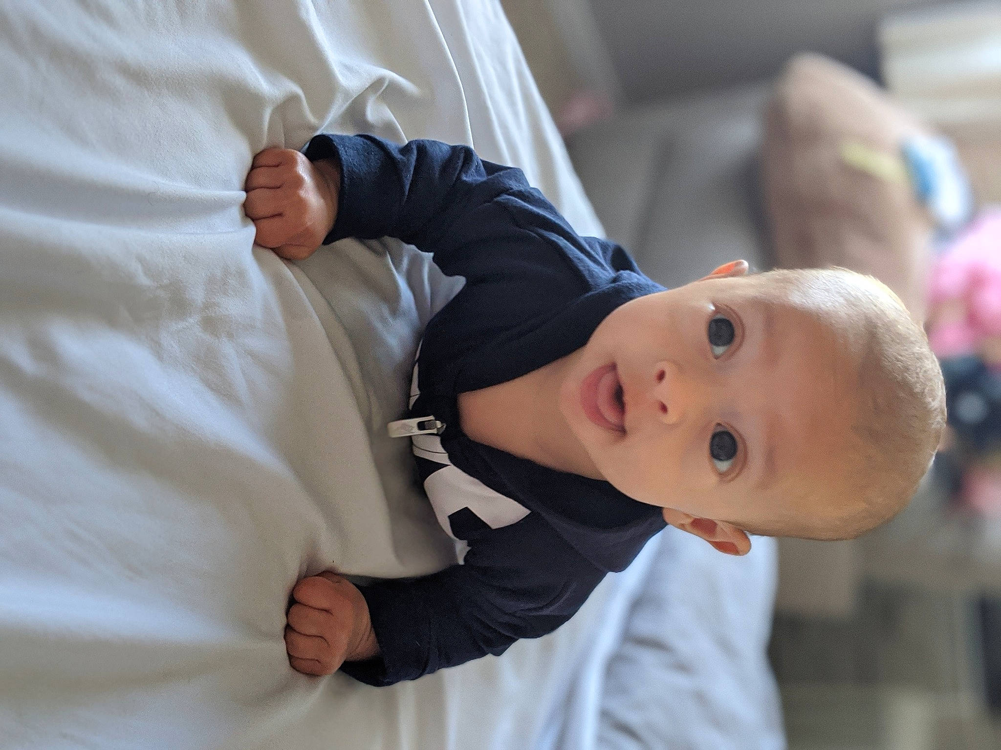 Luca joined the competition — help win amazing prizes! arm, baby, child, person, surprise, toddler