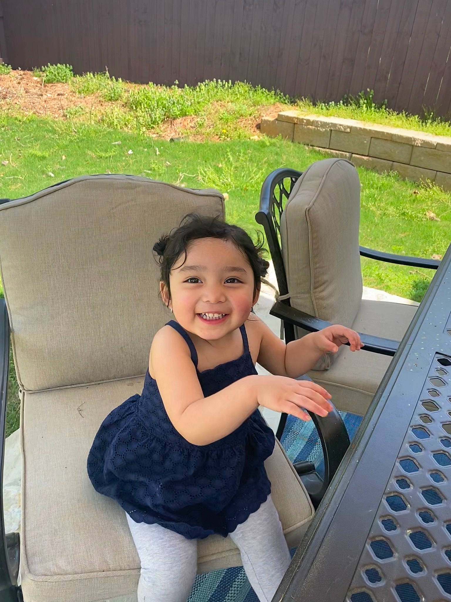 Angela joined the competition — help win amazing prizes! car_seat, child, joy, leg, leisure, person, sitting, smile, vacation