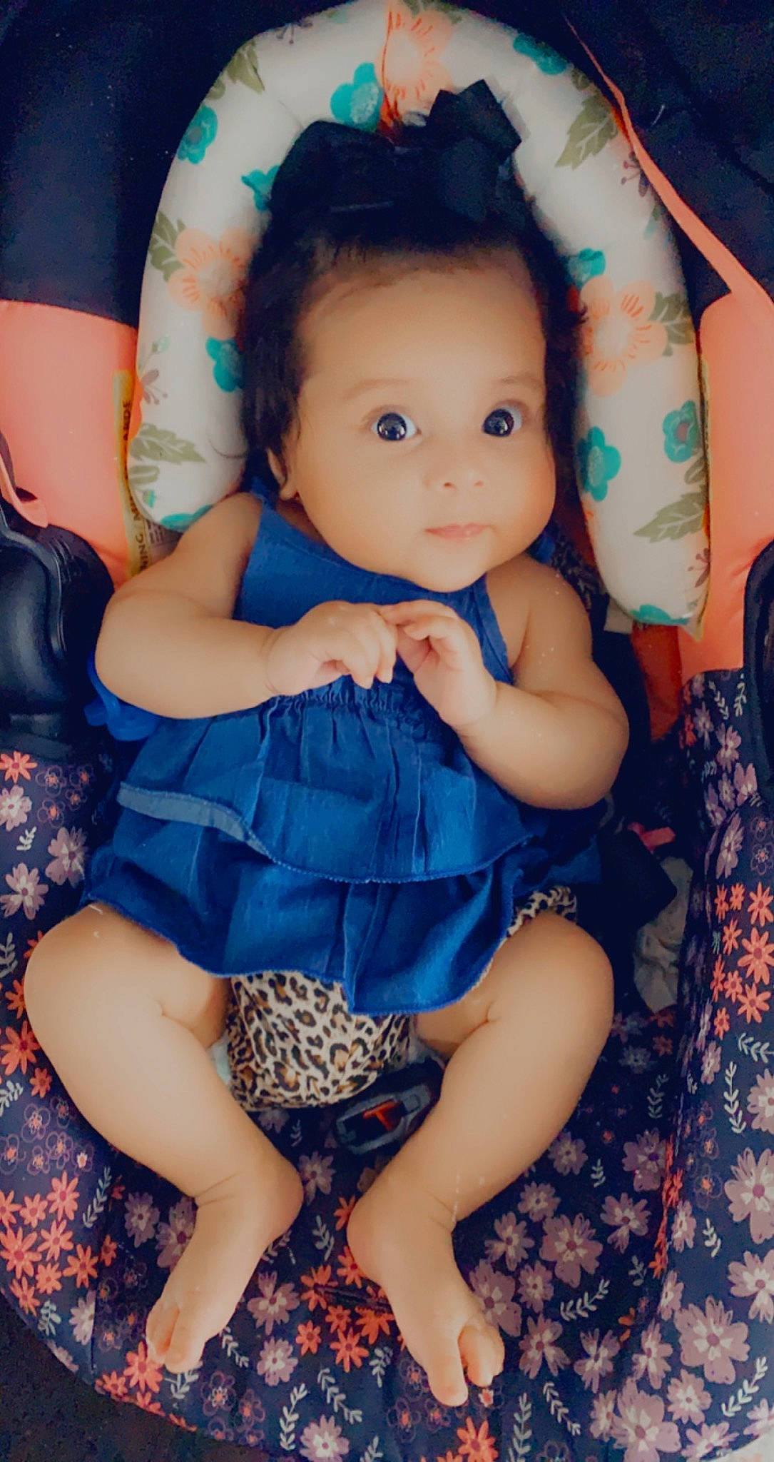 Alexandra is registered to the contest to win money with this photo: azure, baby_toddler_clothing, blue, dress, eye, face, facial_expression, hair, hairstyle, hand, happy, head, human, human_body, iris, one_piece_garment, organ, purple, skin, smile