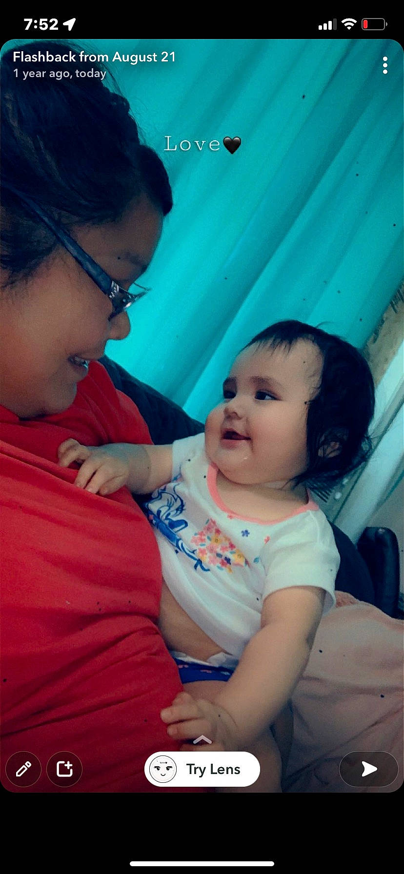 Shirlaura joined the competition — help win amazing prizes! baby, baby_toddler_clothing, black_hair, cheek, child, fun, gesture, glasses, hair, happy, head, headwear, interaction, iris, mouth, neck, nose, person, skin, smile