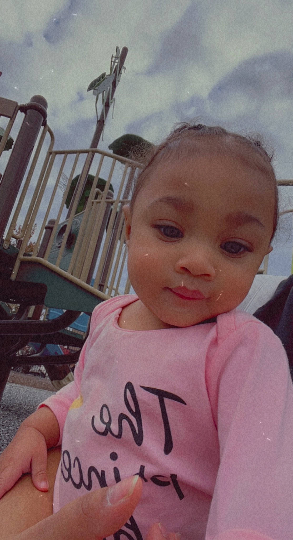 Heaven is registered to the contest to win money with this photo: baby, chair, cheek, child, cloud, eyelash, finger, fun, gesture, handwriting, happy, leisure, lip, person, pink, skin, sky, sleeve, thumb, toddler