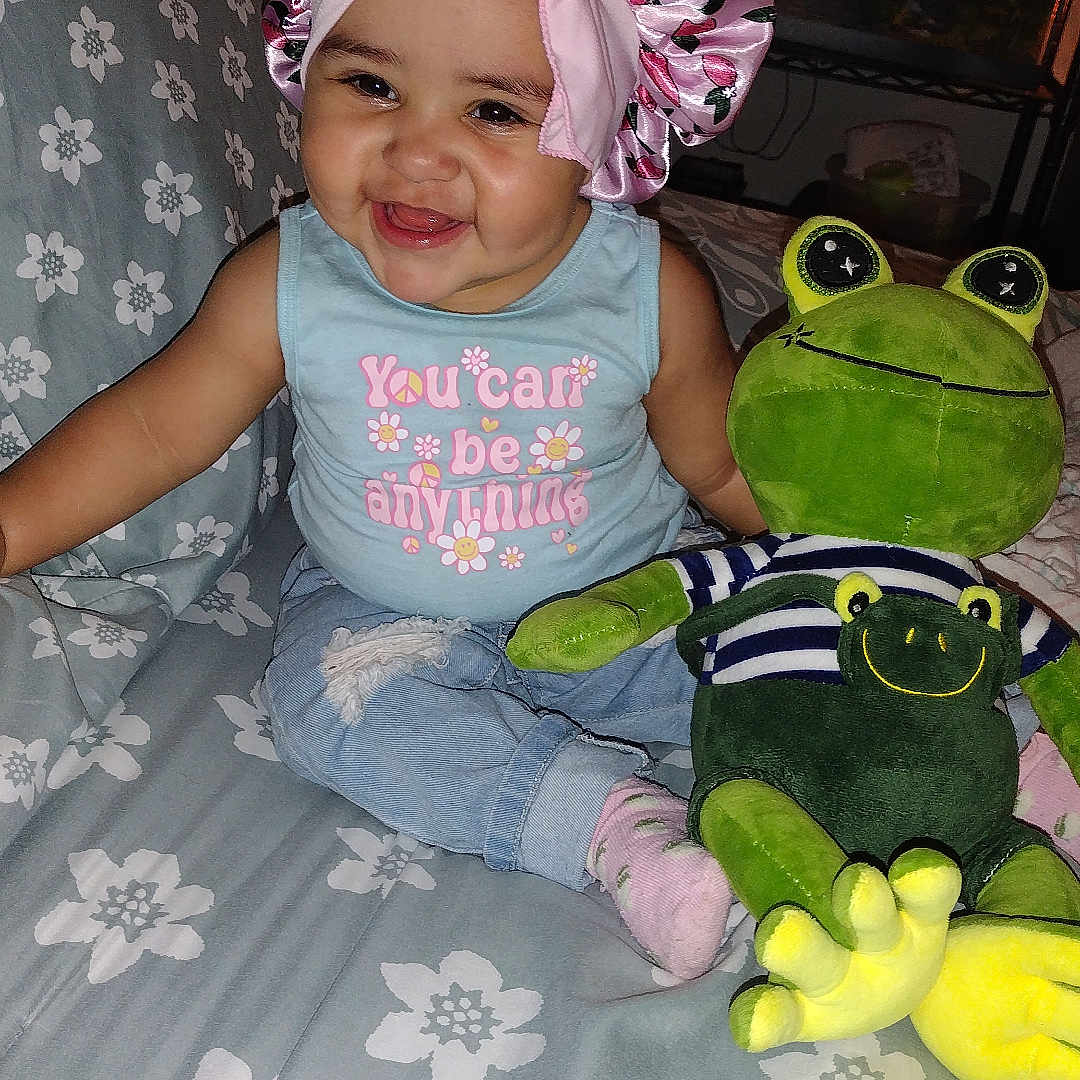 Emery joined the competition — help win amazing prizes! aircraft, airplane, baby, bonnet, cap, clothing, costume, couch, face, furniture, happy, hat, head, homedecor, person, photography, portrait, toy, transportation, vehicle