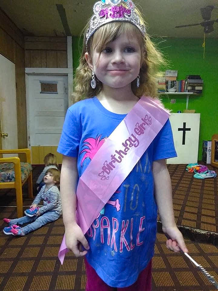 Rachel joined the competition — help win amazing prizes! child, joy, person, purple, smile, t_shirt