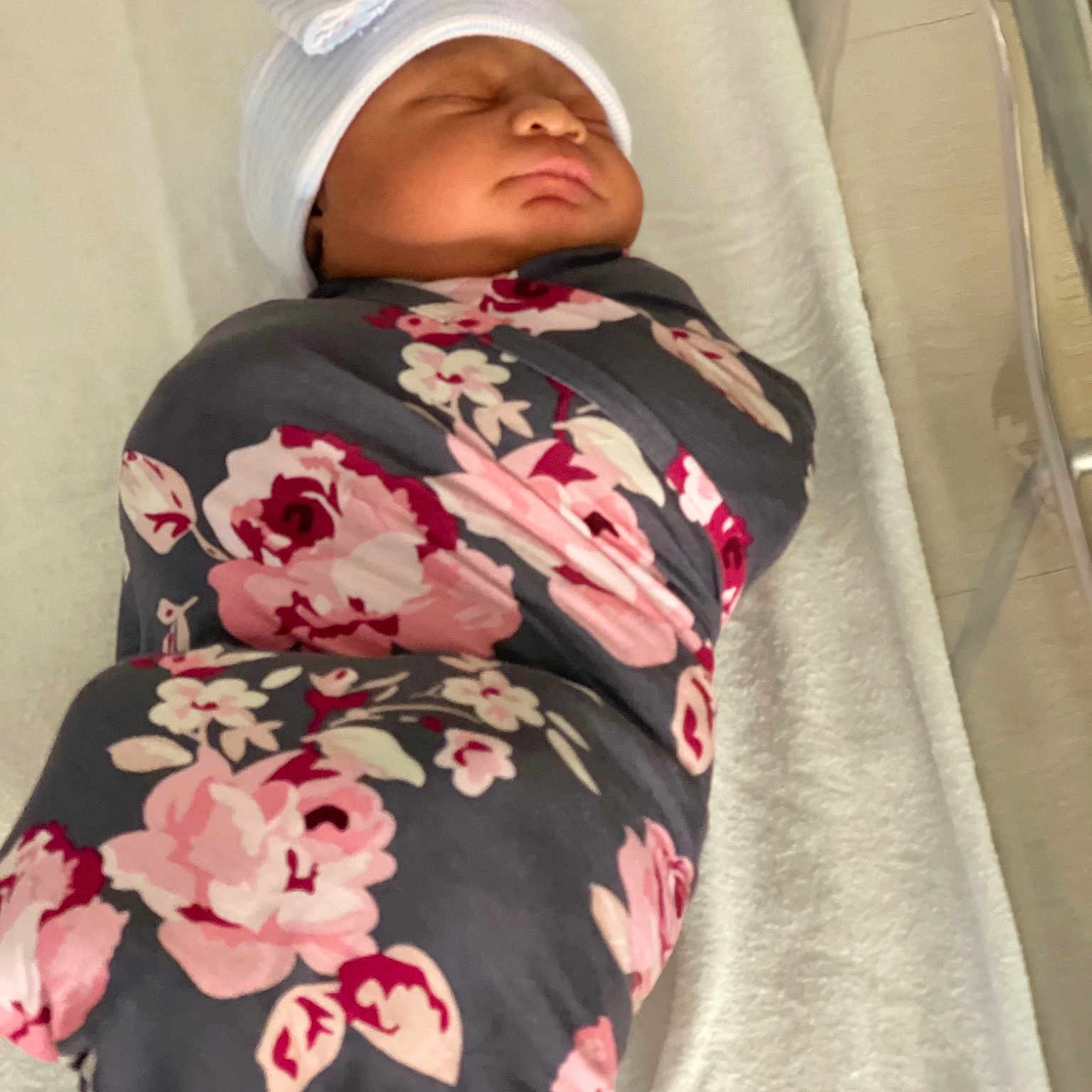 Jaycie is registered to the contest to win money with this photo: baby, baby_products, baby_safety, baby_sleeping, baby_toddler_clothing, bed_sheet, bedding, child, comfort, headgear, infant_bed, jacket, linens, magenta, nap, pattern, pink, room, sleeve, toddler