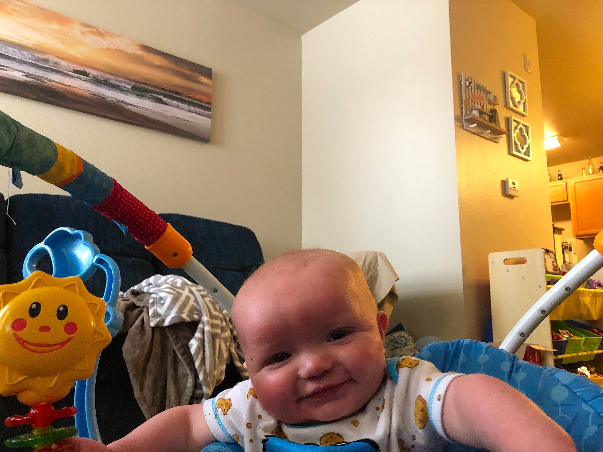 Pearson joined the competition — help win amazing prizes! baby, baby_products, baby_toys, child, eye, furniture, infant_bed, joy, mouth, nursery, person, play, plush, product, room, smile, stuffed_toy, textile, toddler, toy