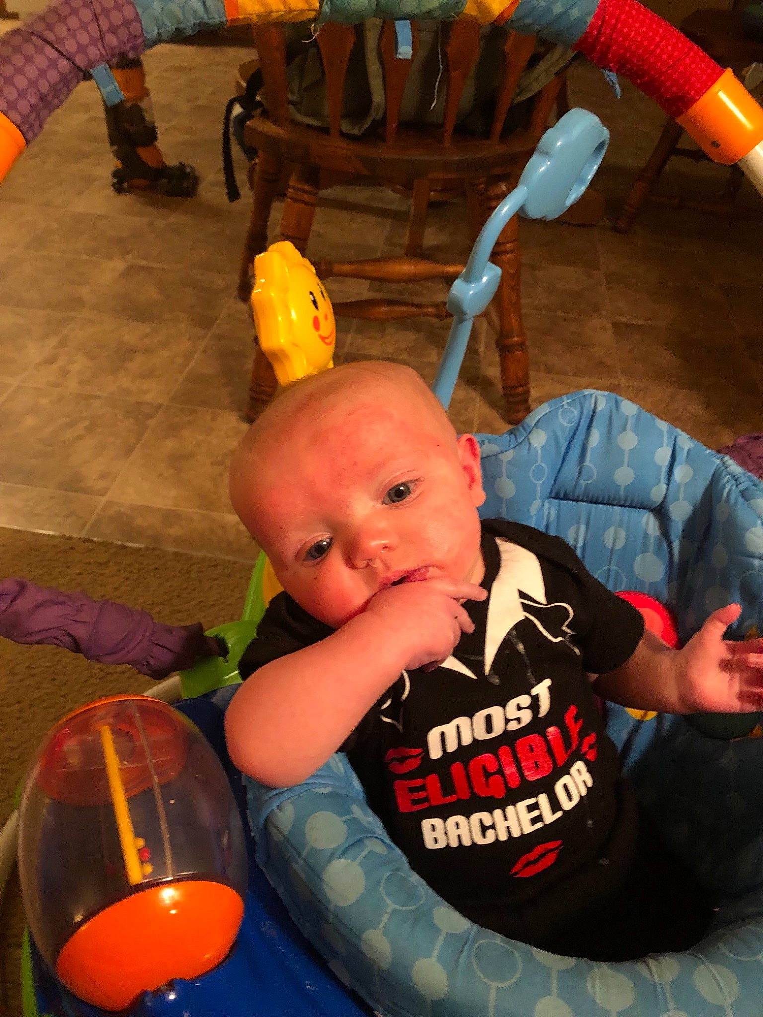 Pearson is registered to the contest to win money with this photo: child, fun, person, product, toddler