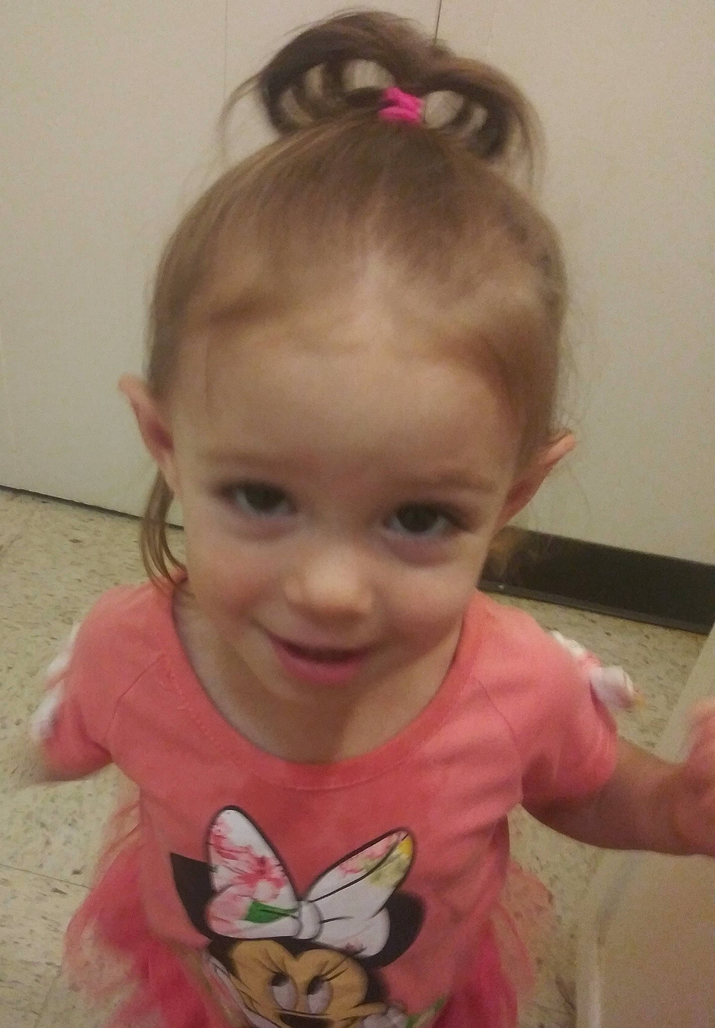 Renesmee joined the competition — help win amazing prizes! arm, brown_hair, cheek, child, ear, eye, eyebrow, face, facial_expression, forehead, hair, hair_accessory, hairstyle, head, iris, lip, nose, person, skin, smile