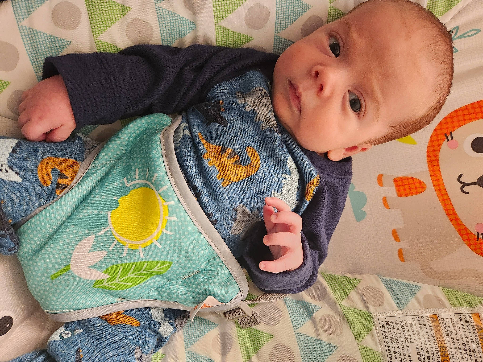 August joined the competition — help win amazing prizes! baby, baby_products, baby_sleeping, baby_toddler_clothing, baby_toys, cheek, child, comfort, green, linens, pattern, person, room, skin, sleeve, textile, toddler