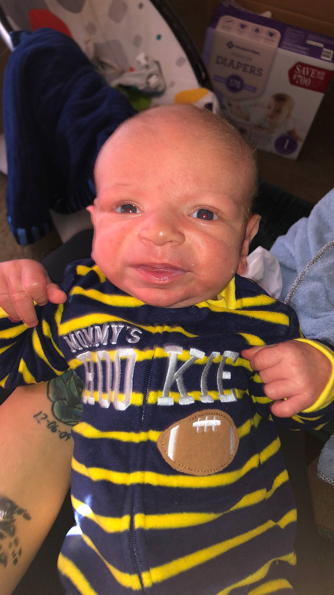 Hunter Matthew joined the competition — help win amazing prizes! baby, baby_products, child, cool, head, people, person, product, skin, smile, t_shirt, toddler, yellow