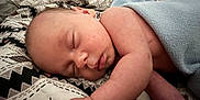 Timaël participe au concours pour gagner de l'argent avec cette photo : baby, sleeping, blanket, bed, pattern, infant, peaceful, child, skin, arm, face, rest, comfort, indoors, closeup, head, nap, soft, cute, newborn