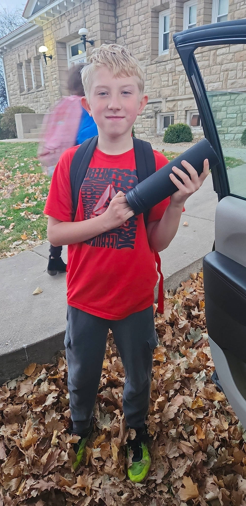 Lucas joined the competition — help win amazing prizes! auto_part, automotive_exterior, automotive_window_part, bumper, car, family_car, fish, joy, luxury_vehicle, mid_size_car, motor_vehicle, person, plant, recreation, scaled_reptile, sleeve, soil, t_shirt, thumb, vehicle