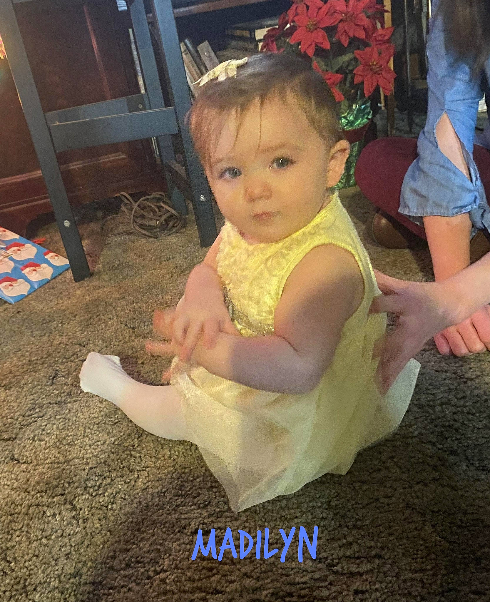 Madilyn joined the competition — help win amazing prizes! arm, baby, baby_toddler_clothing, chair, child, event, flooring, fun, gesture, grass, hand, happy, human_leg, iris, leisure, person, shorts, sitting, t_shirt, thumb