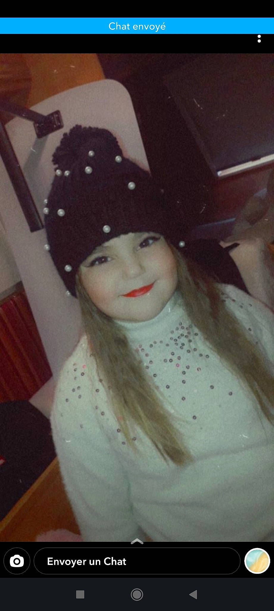 Nolya a rejoint le concours — aidez-le/la à gagner de superbes lots ! black_hair, cap, costume_hat, eye, eyebrow, face, fashion_design, hair, happy, hat, head, headgear, headpiece, headwear, human_body, joy, lip, long_hair, outerwear, person