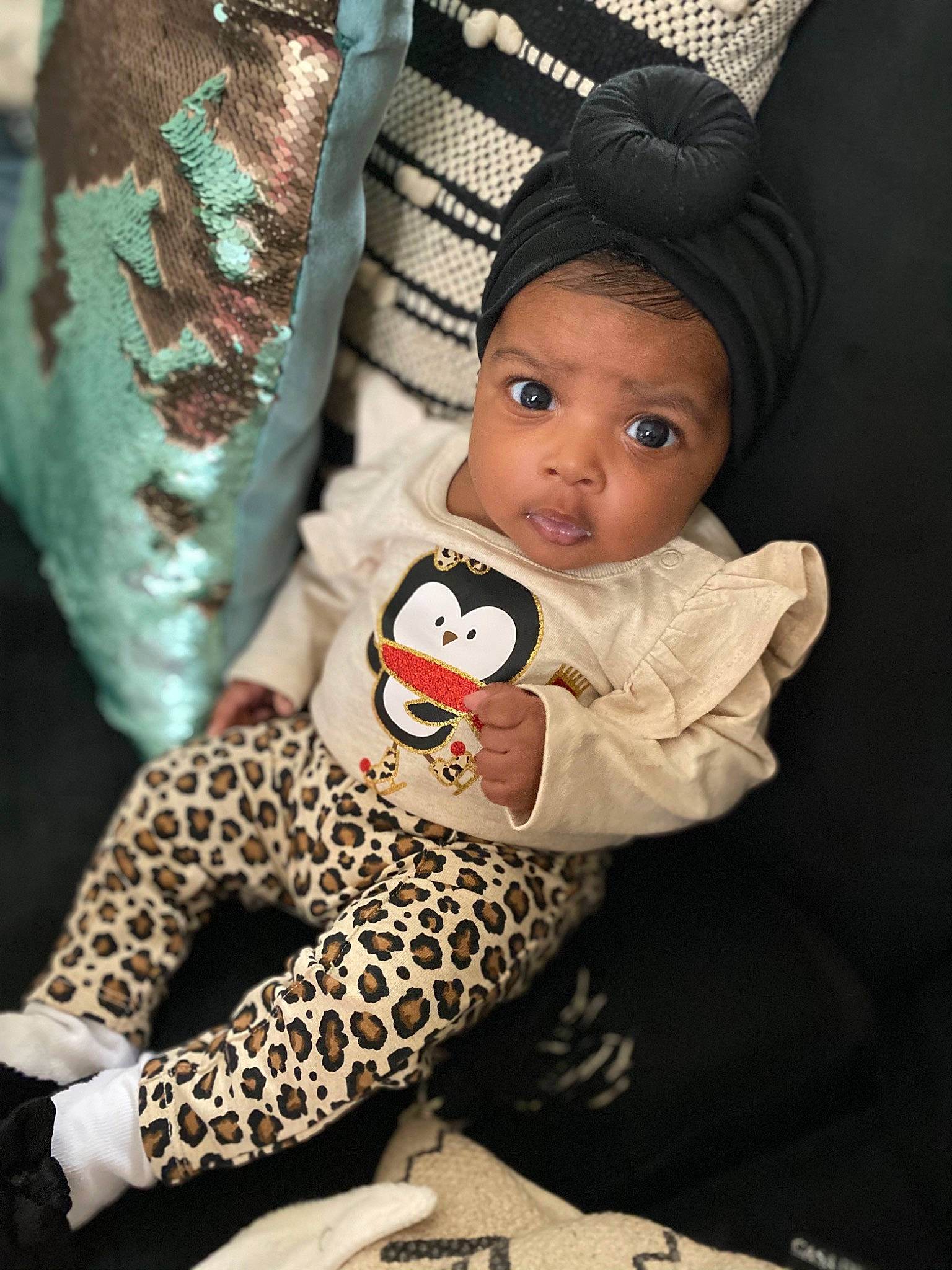 Sanaya joined the competition — help win amazing prizes! baby, baby_toddler_clothing, cap, carmine, cheek, child, comfort, cool, doll, fun, fur, hairstyle, happy, pattern, person, sitting, sleeve, stuffed_toy, textile, toddler