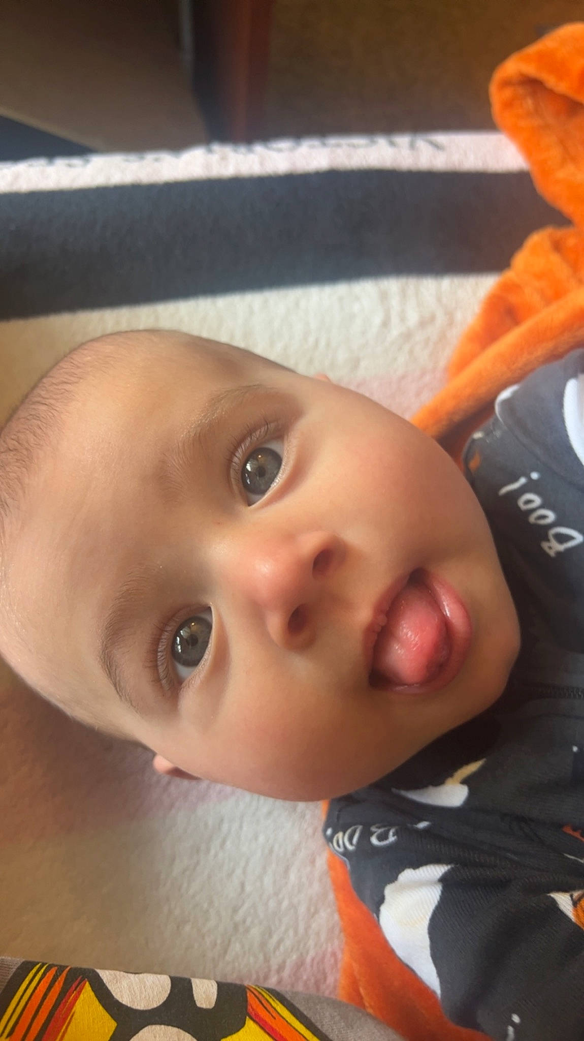 Cohen is registered to the contest to win money with this photo: baby, cheek, child, chin, close_up, comfort, eye, eyebrow, eyelash, forehead, fun, happy, iris, lip, mouth, nose, person, skin, smile, toddler