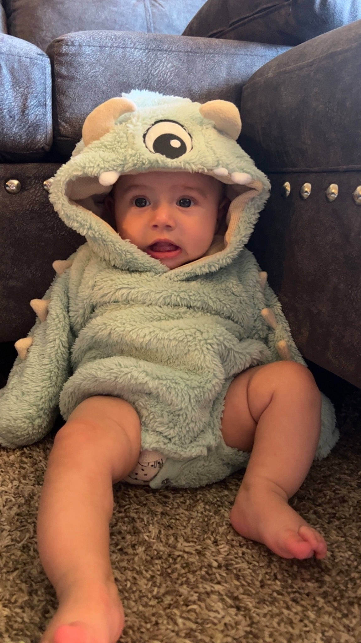Cohen joined the competition — help win amazing prizes! baby, baby_toddler_clothing, cap, cheek, child, clothing, comfort, eye, face, grass, hat, headgear, headwear, iris, lip, organ, person, sitting, skin, sleeve